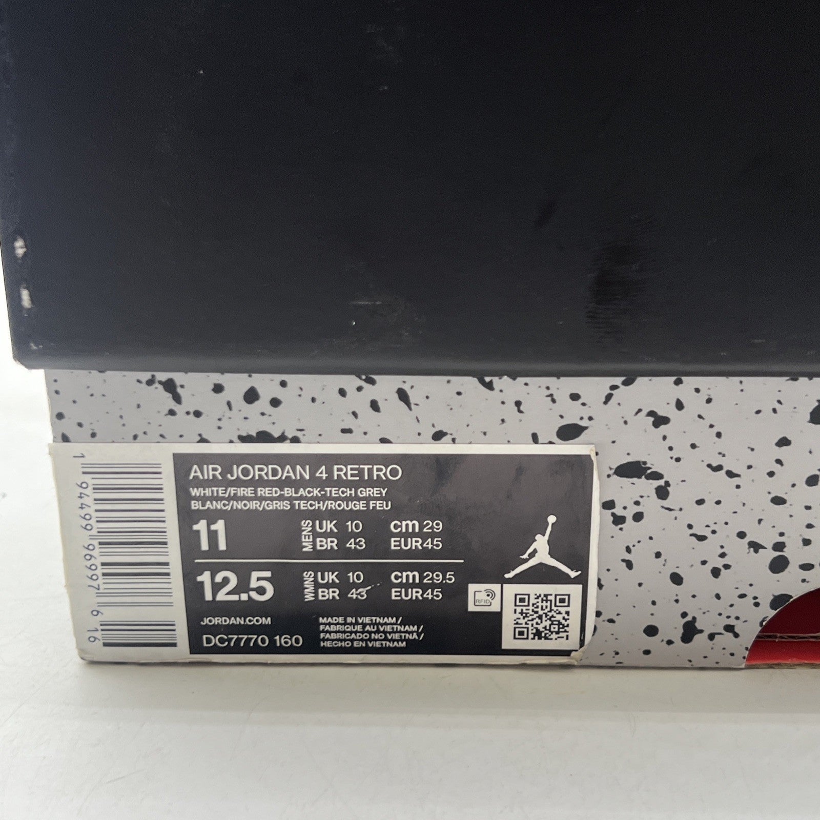 Size 11 - Air Jordan 4 Retro OG Mid Fire Red (DC7770-160)