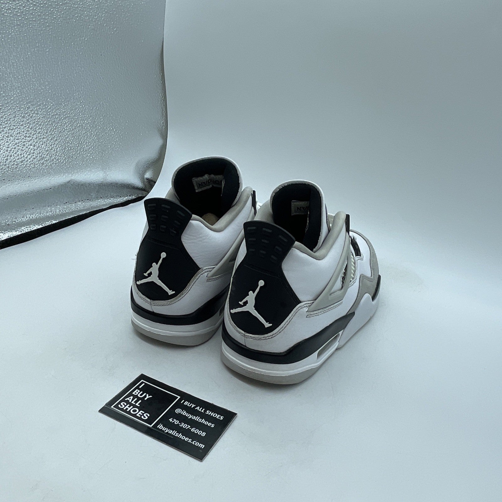 Size 8 - Air Jordan 4 Retro Mid Military Black (DH6927-111)