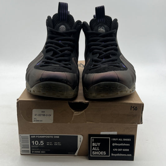 Size 10.5 - Nike Air Foamposite One 2010 Eggplant (314996-051)