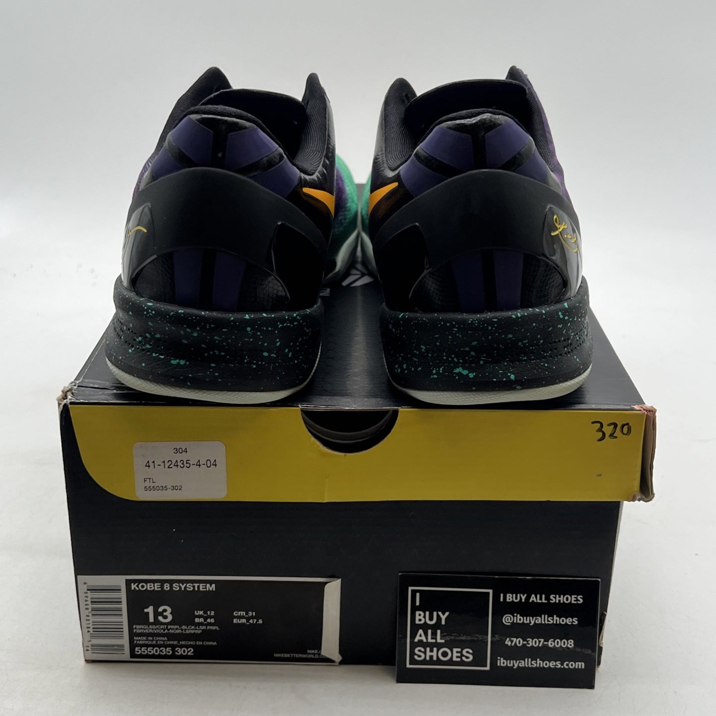 Size 13 - Nike Kobe 8 Easter - (555035-302)