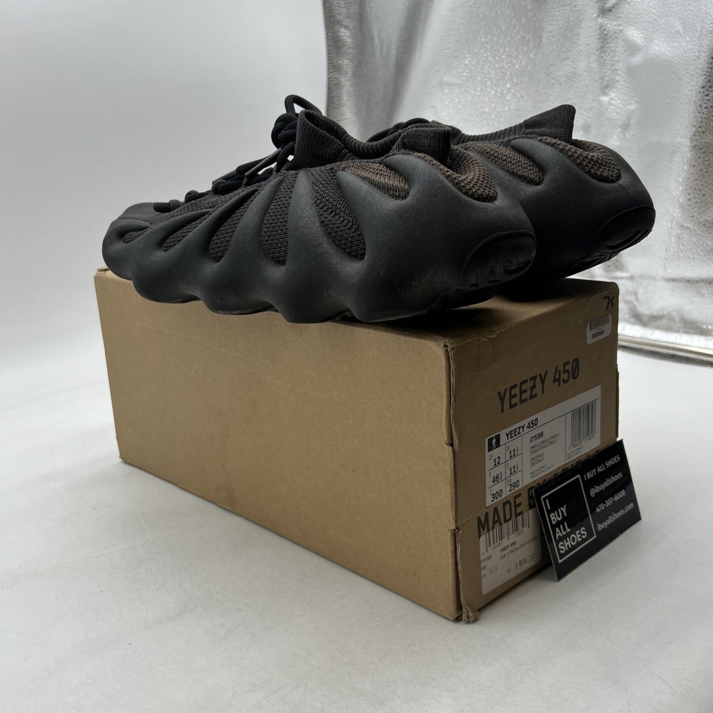 Size 12 - adidas Yeezy 450 Dark Slate - (GY5368)