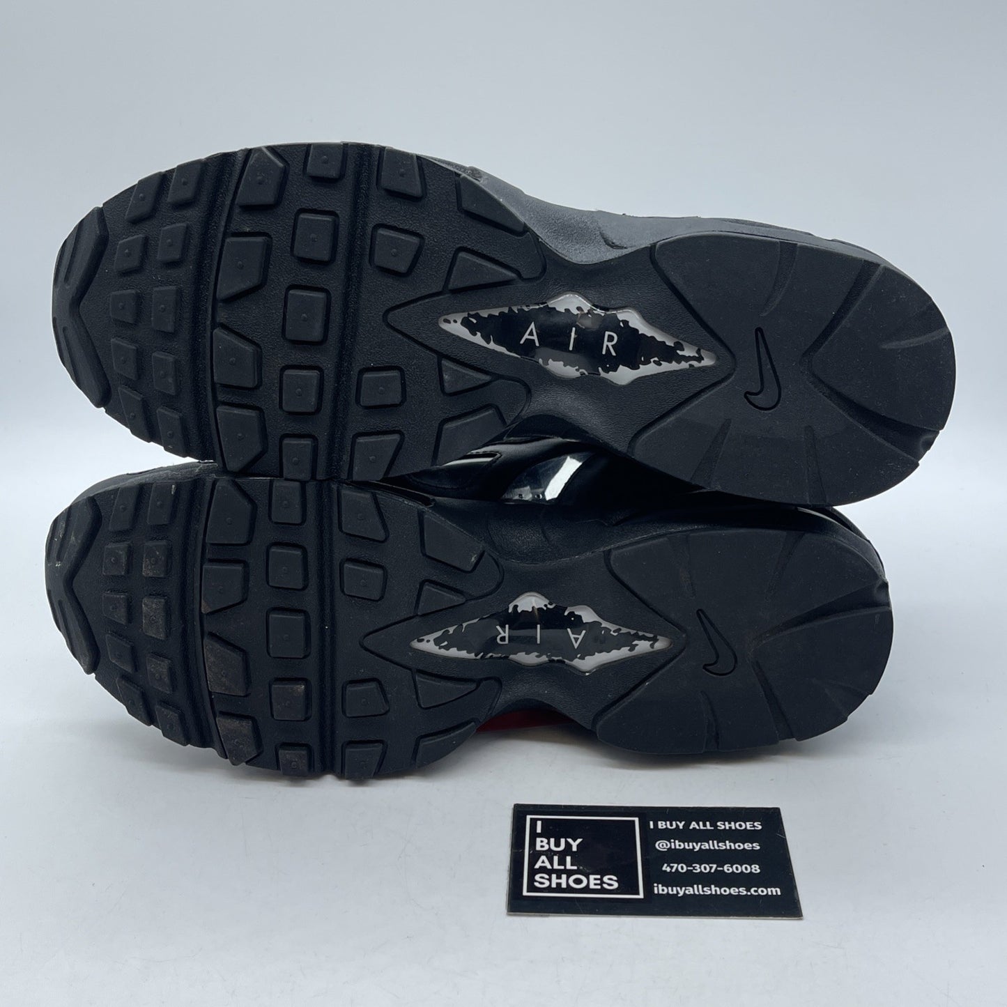 Size 9 - Nike Supreme x Air Max 96 Black Suede Leather (CV7652-002)