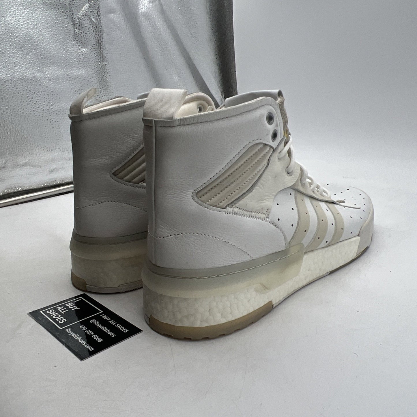 Size 13 - Adidas Rivalry RM Triple White (G27978)