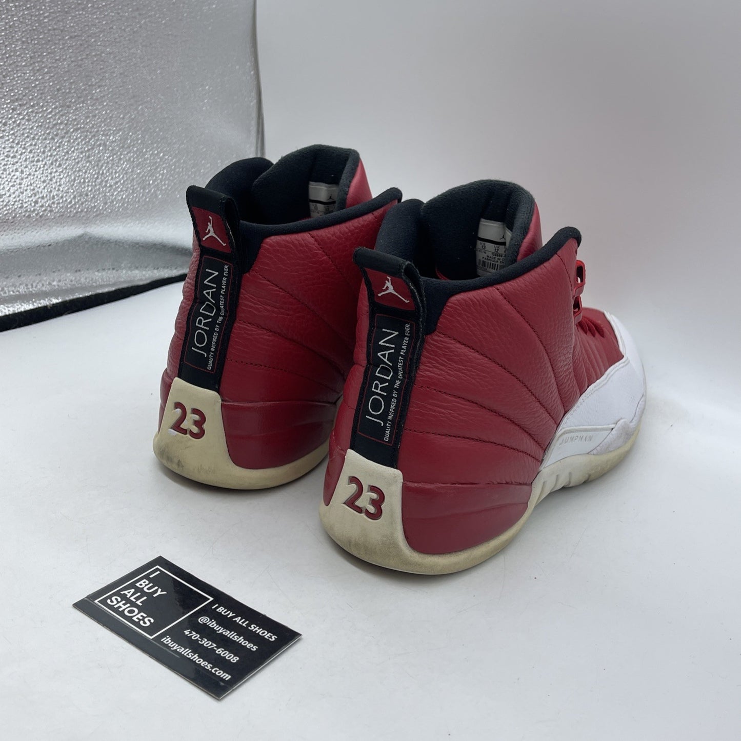 Size 13 - Air Jordan 12 Retro Gym Red (130690-600)