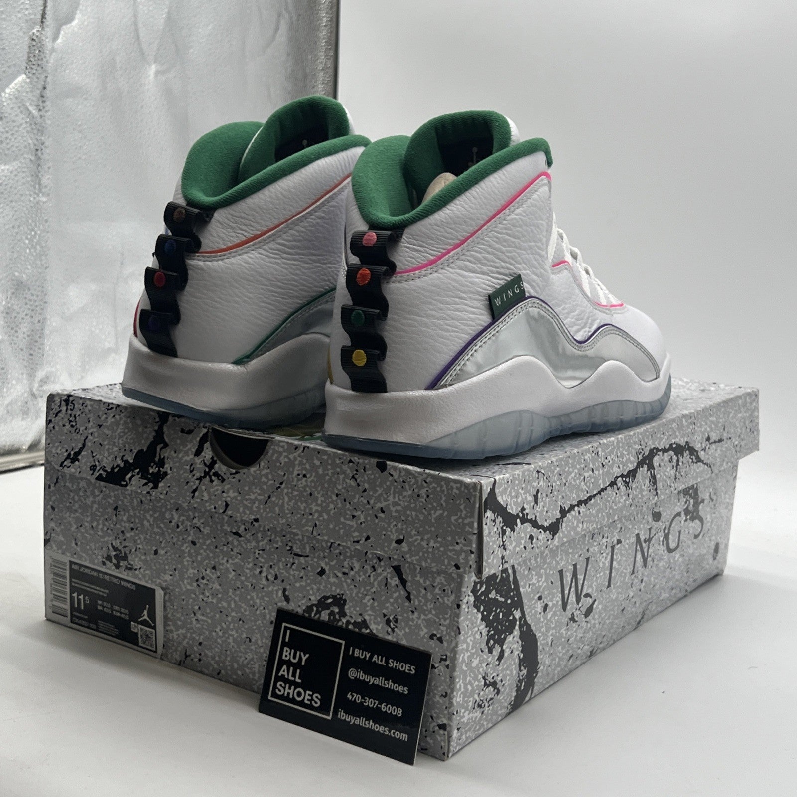 Size 11.5 - Air Jordan 10 Retro Wings (CK4352-103)