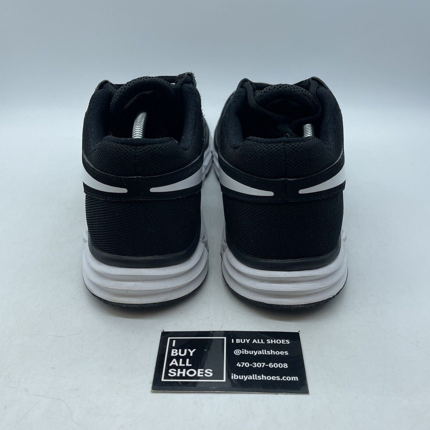 Size 12 - Nike Lunar Fingertrap TR Black White Leather Suede (898066-001)