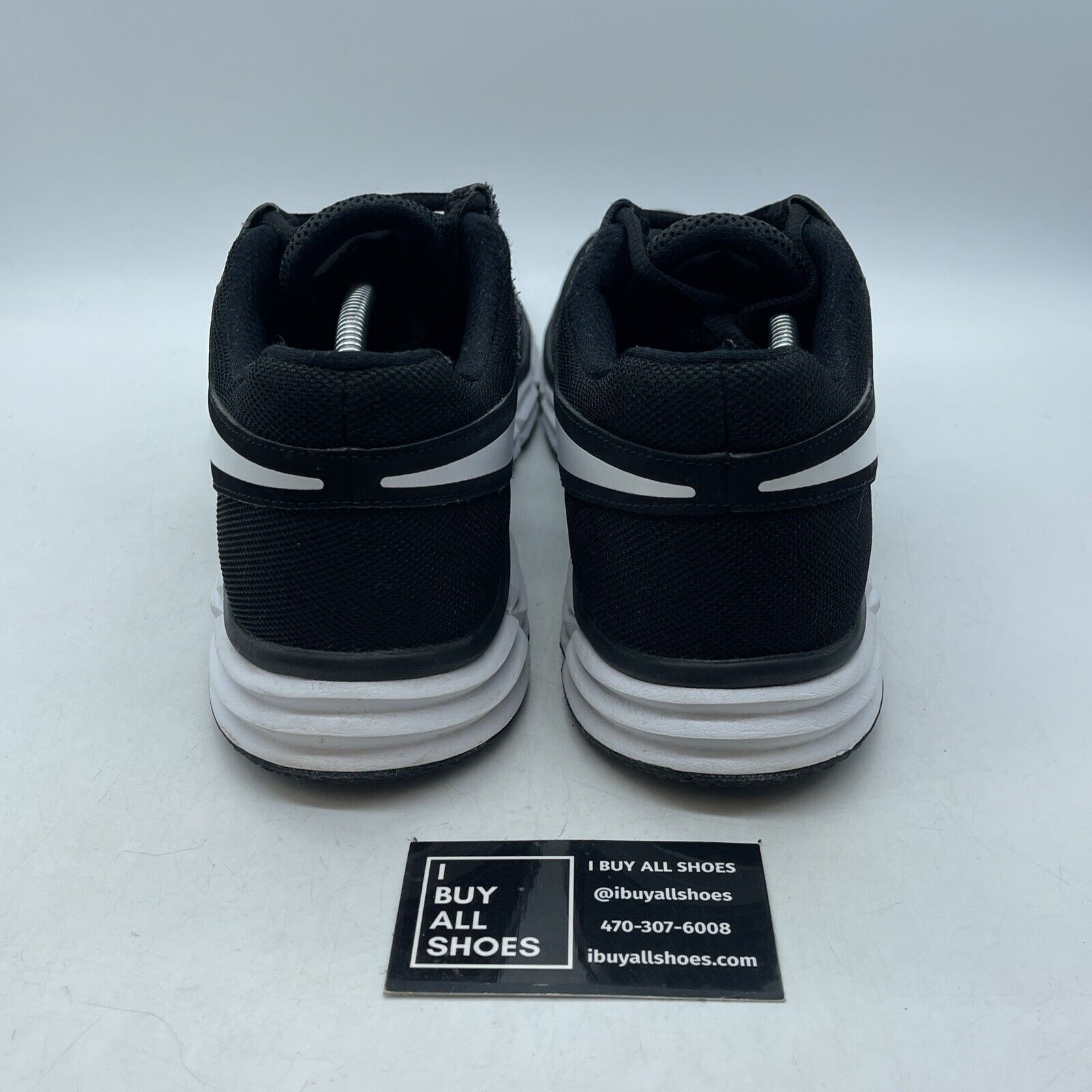 Size 12 - Nike Lunar Fingertrap TR Black White Leather Suede (898066-001)