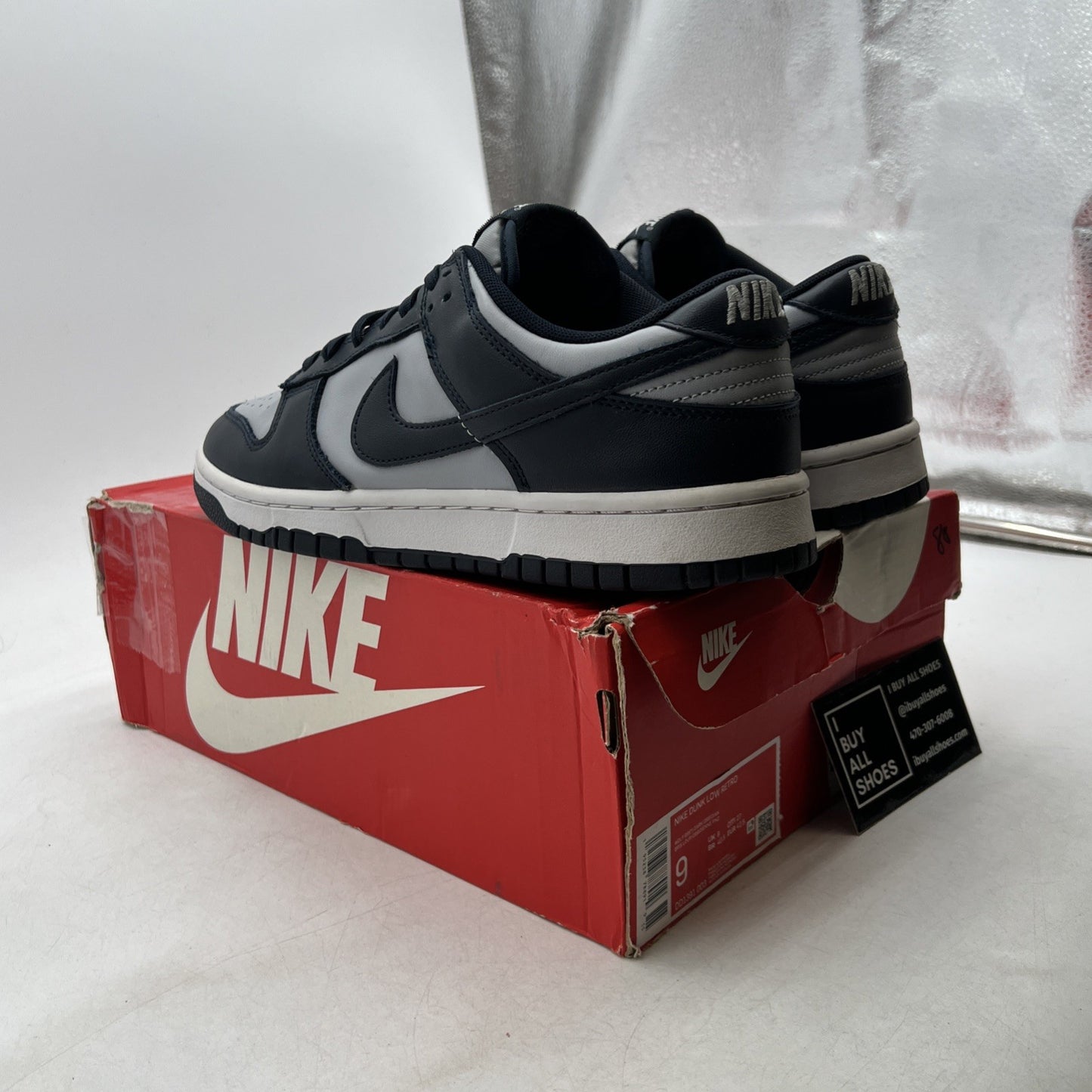 Size 9 - Nike Dunk Low Georgetown (DD1391-003)