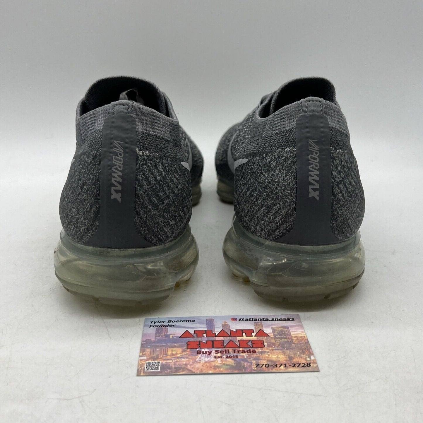 Size 12 - Nike Air VaporMax Asphalt Grey (849558-002)
