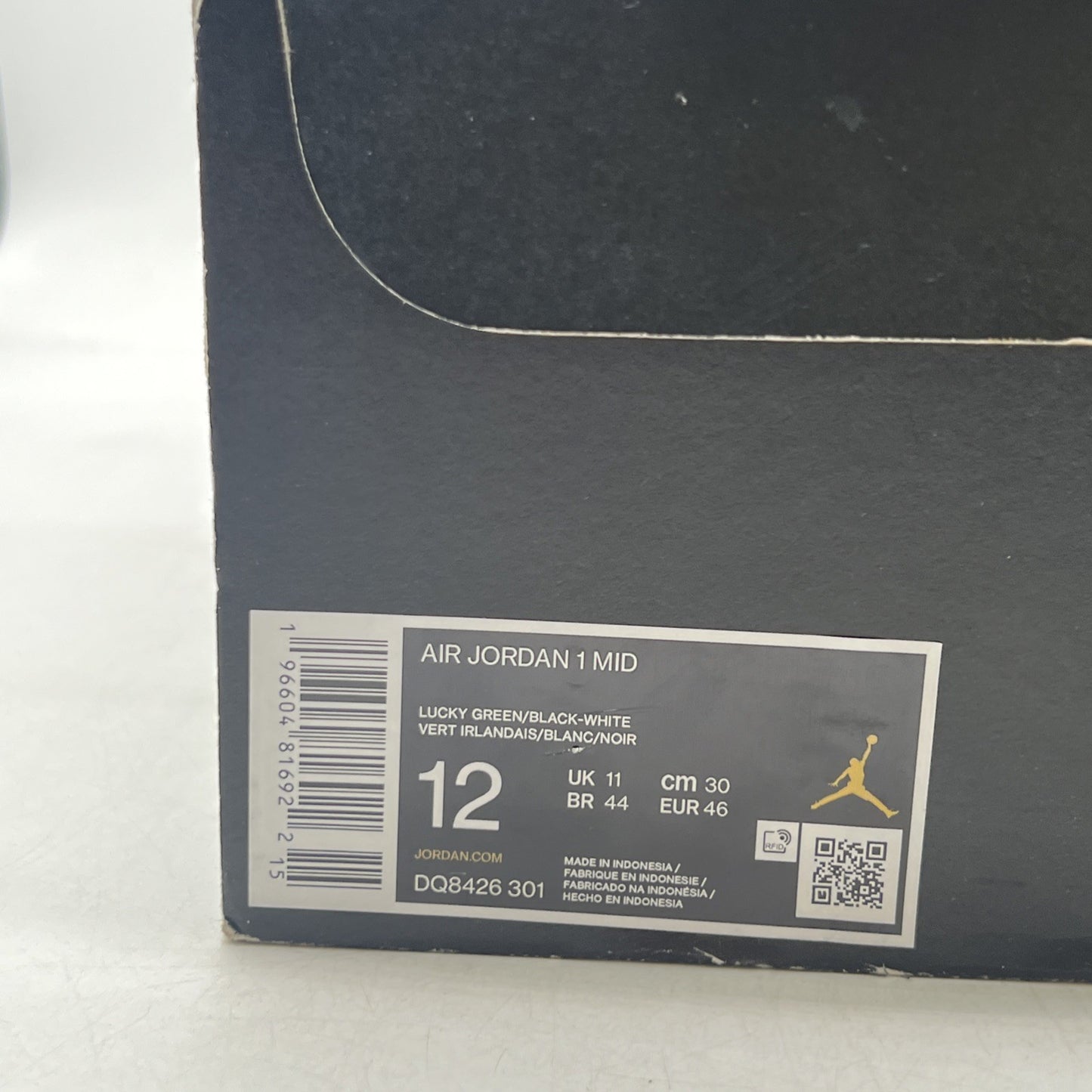 Size 12 - Air Jordan 1 Mid Lucky Green (DQ7426-301)