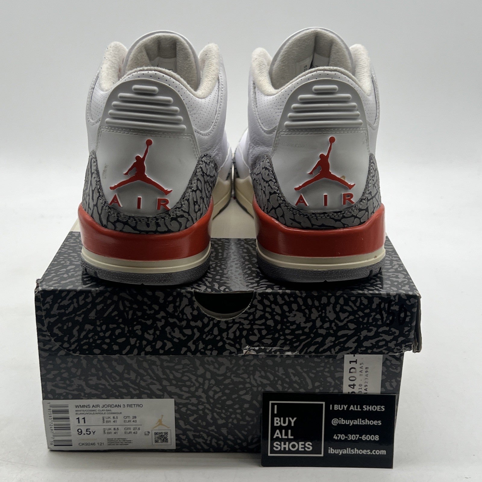 Size 11W - Air Jordan 3 Retro Georgia Peach W (CK9246-121)