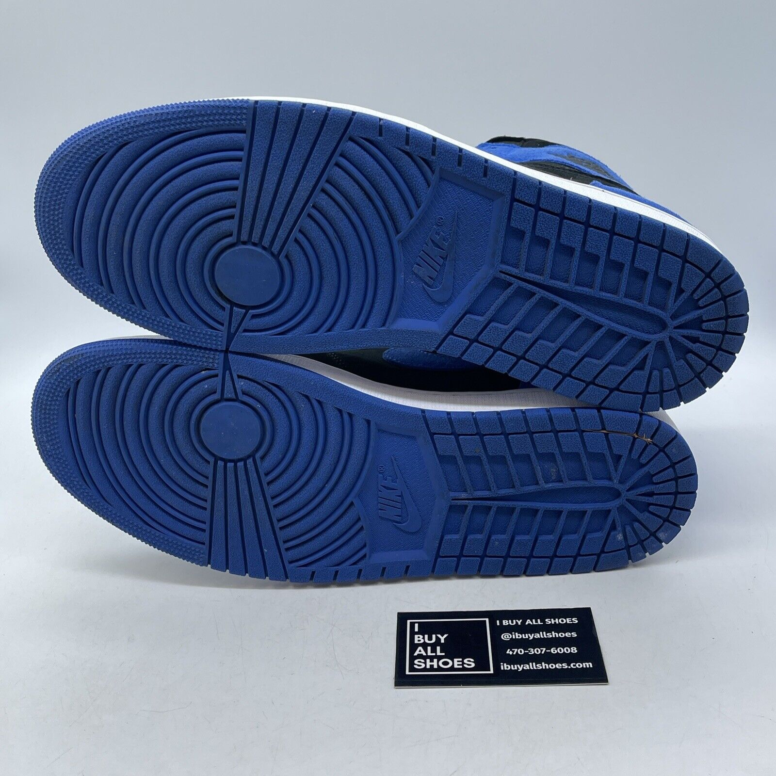 Size 12 - Jordan 1 Retro OG High Royal Reimagined Blue Black Suede (DZ5485-042)