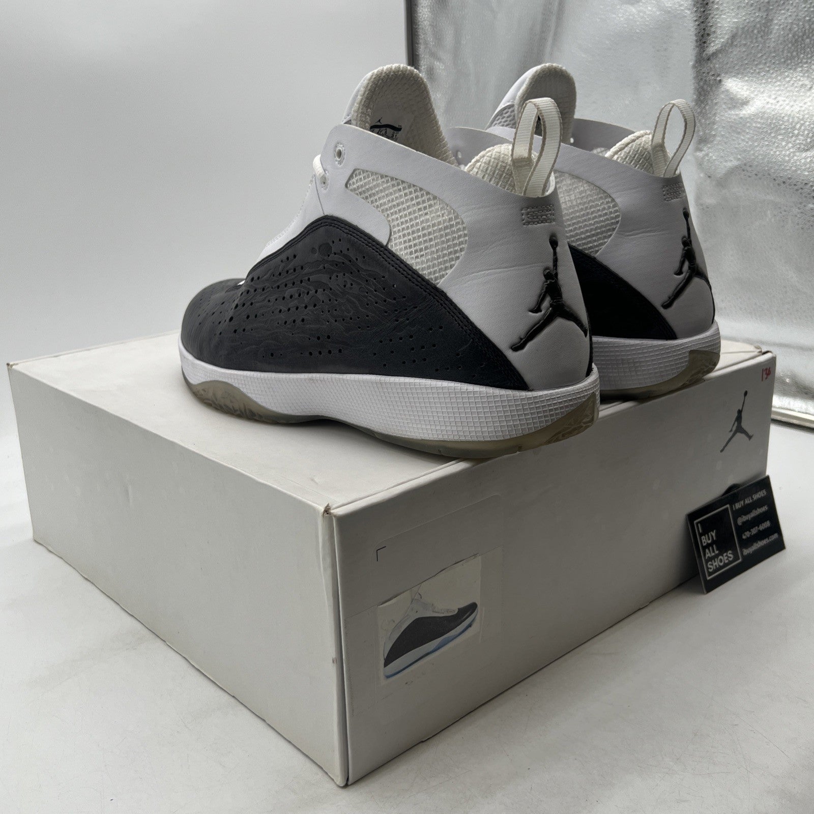 Size 13 - Air Jordan 2011 White Black (436771-101)