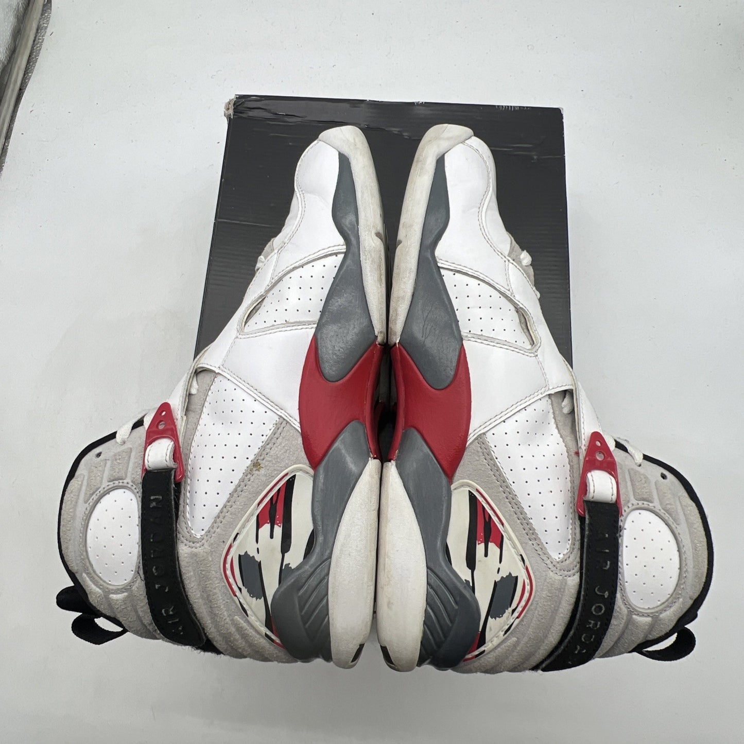 Size 10 - Air Jordan 8 Retro White 2013 (305381-103)