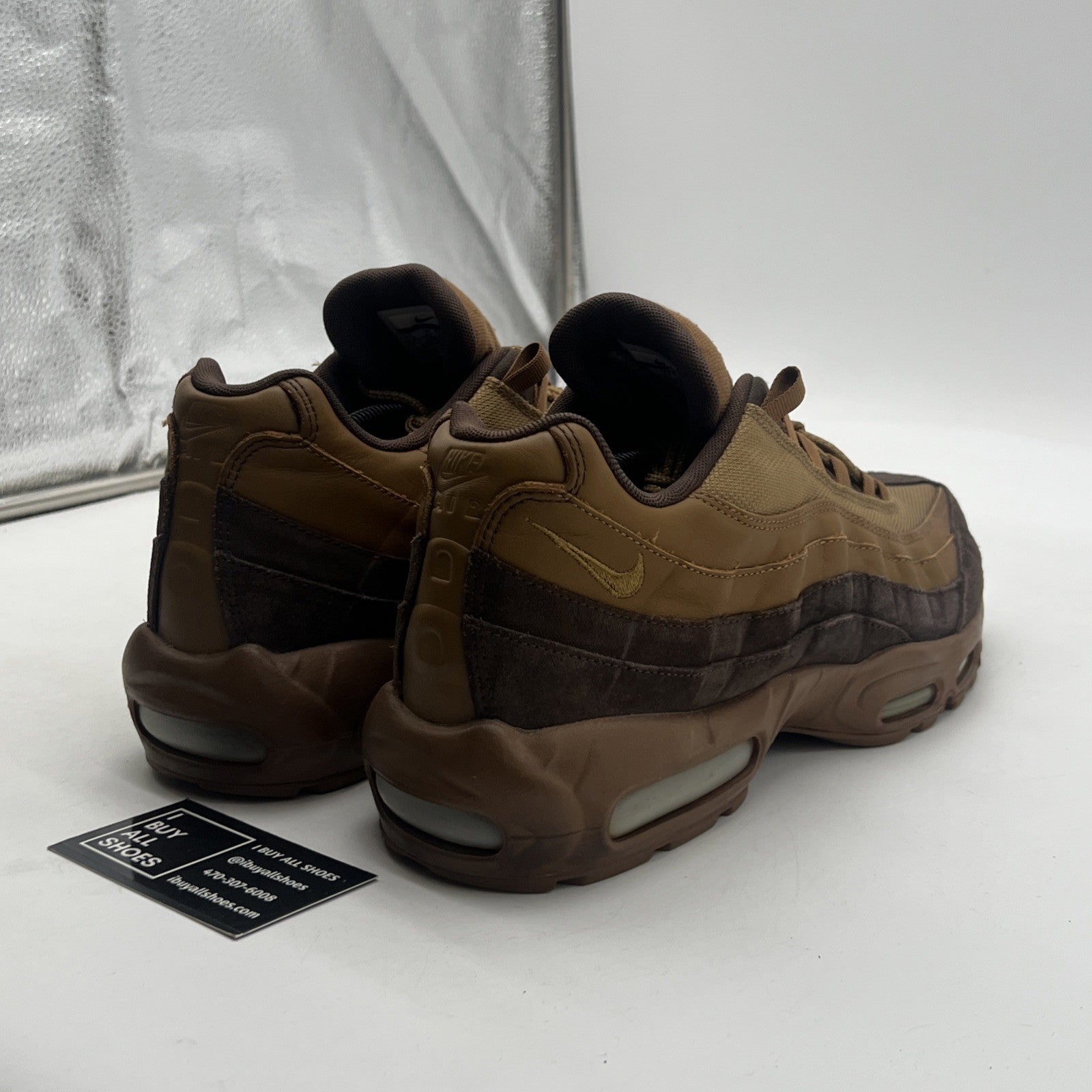 Size 12 - Nike Air Max 95 Premium Baroque Brown (539416-203)