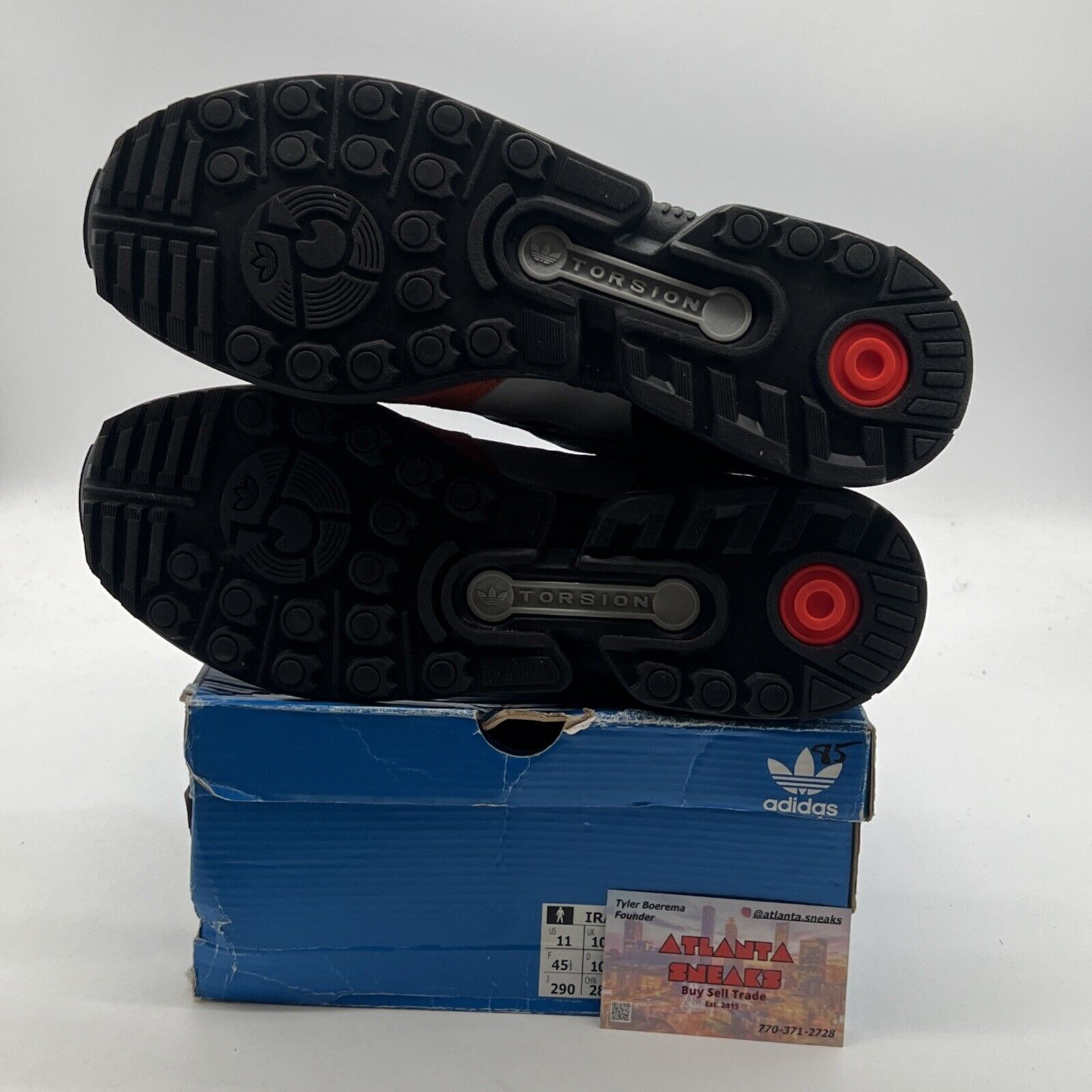 Size 11 - adidas IRAK x ZX 8000 GTX A-ZX Series - Black (FX0372)