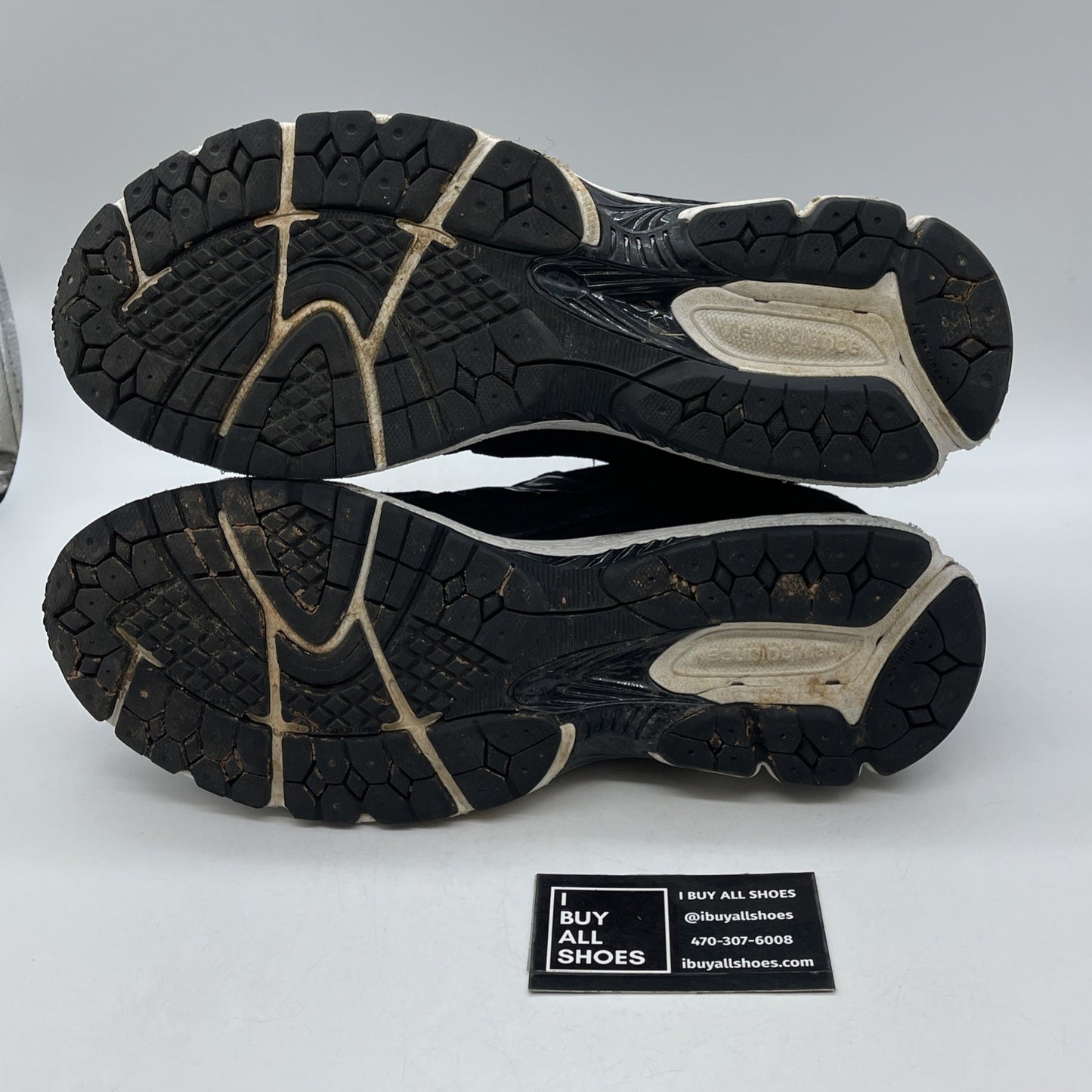 Size 12  - New Balance 2002R Black Gunmetal Suede Leather (M2002RBK)
