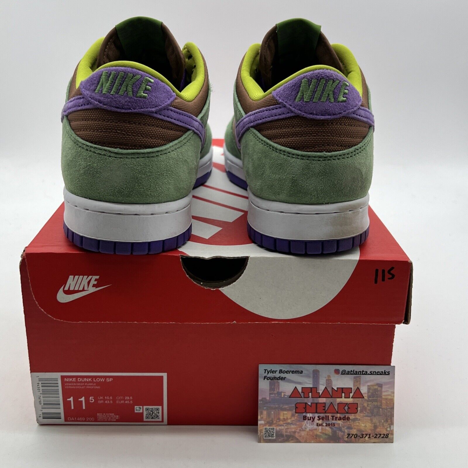 Size 11.5 - Nike Dunk SP Retro 2020 Low Veneer (DA1469-200)