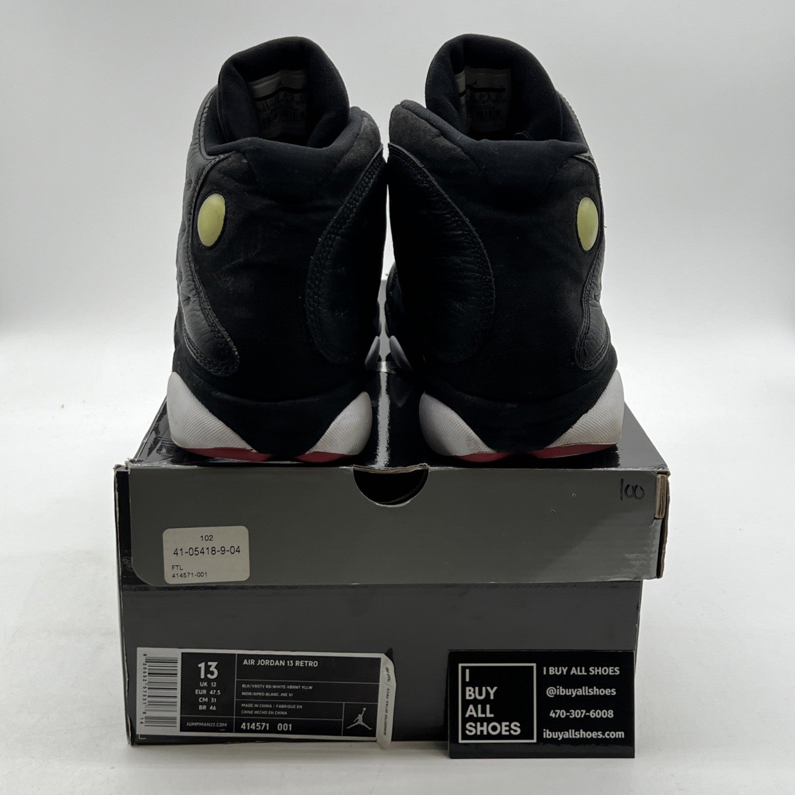 Size 13 - Air Jordan 13 Retro 2011 Playoff (414571-001)
