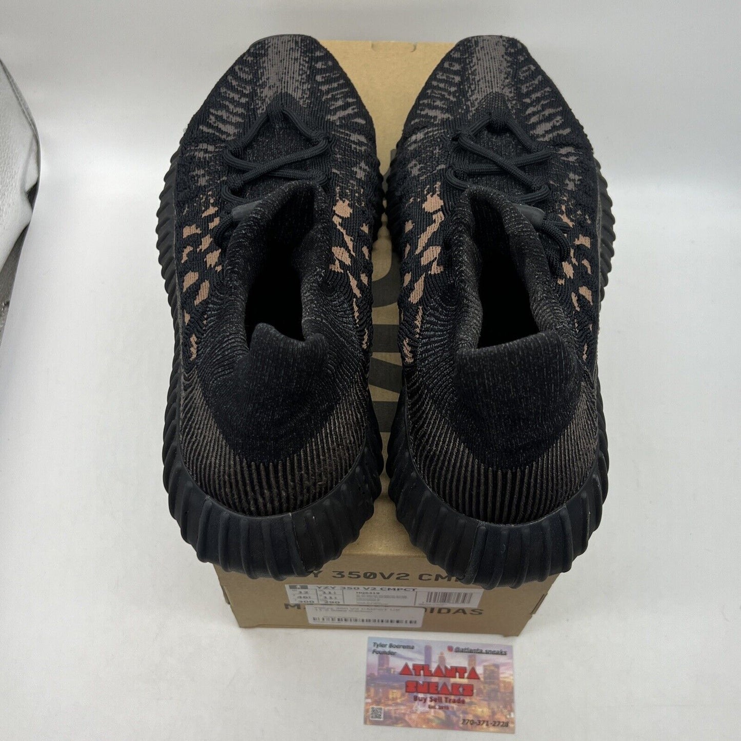 Size 12 - adidas Yeezy Boost 350 V2 CMPCT Slate Carbon Brown (HQ6319)