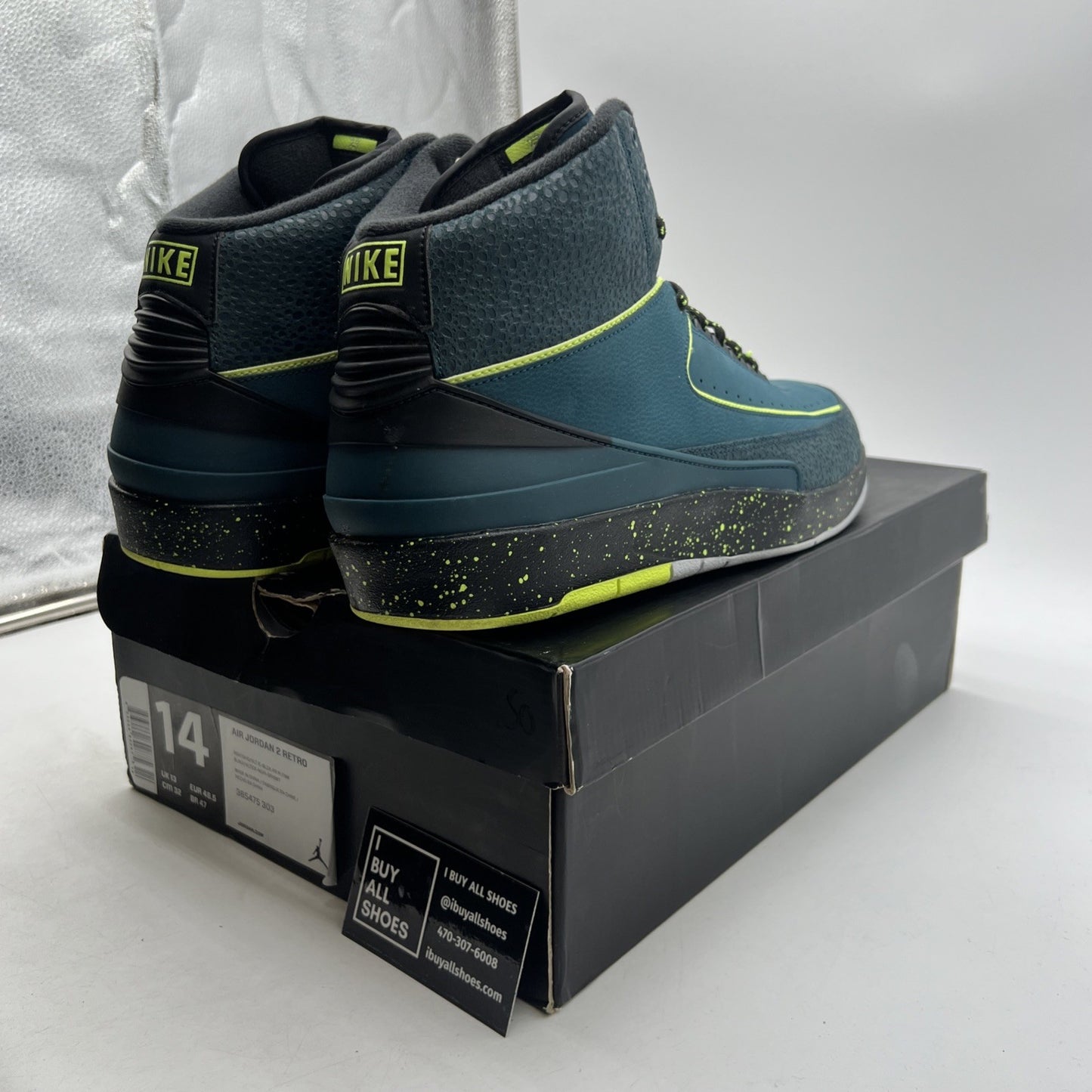 Size 14 - Air Jordan 2 Retro Nightshade (385475-303)