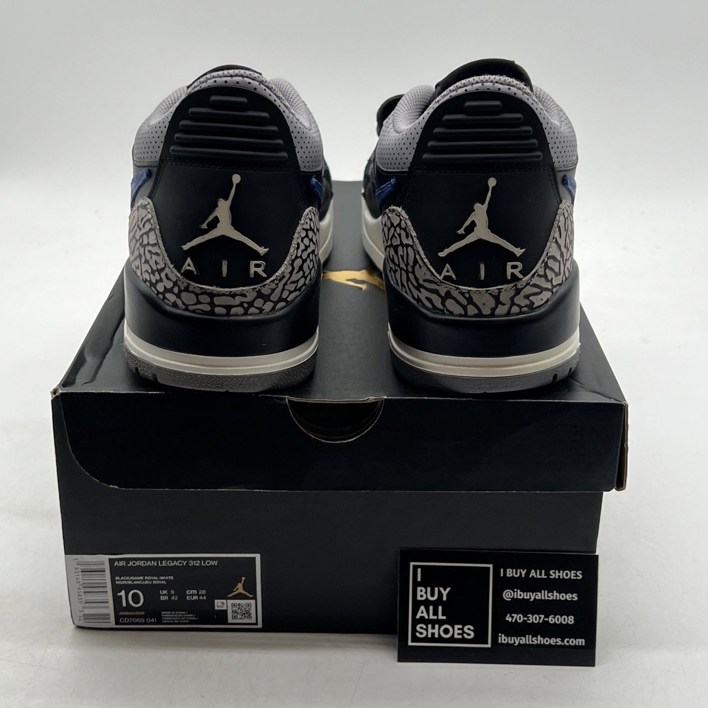 Size 10 - Jordan Legacy 312 Low Royal (CD7069-041)