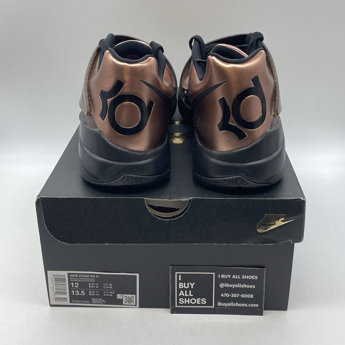 Size 12 - Nike Zoom KD 4 2024 Christmas (FZ5913-800)