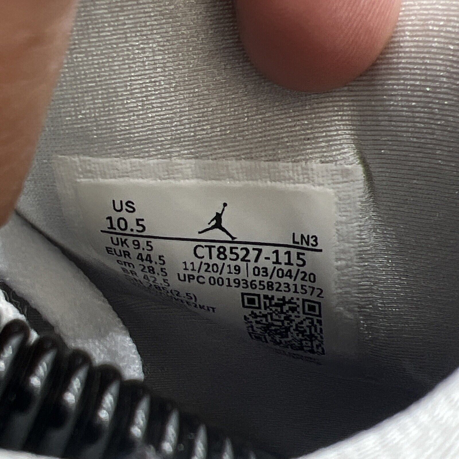 Size 10.5 - Jordan 4 Retro Mid Purple Metallic (CT8527-115)