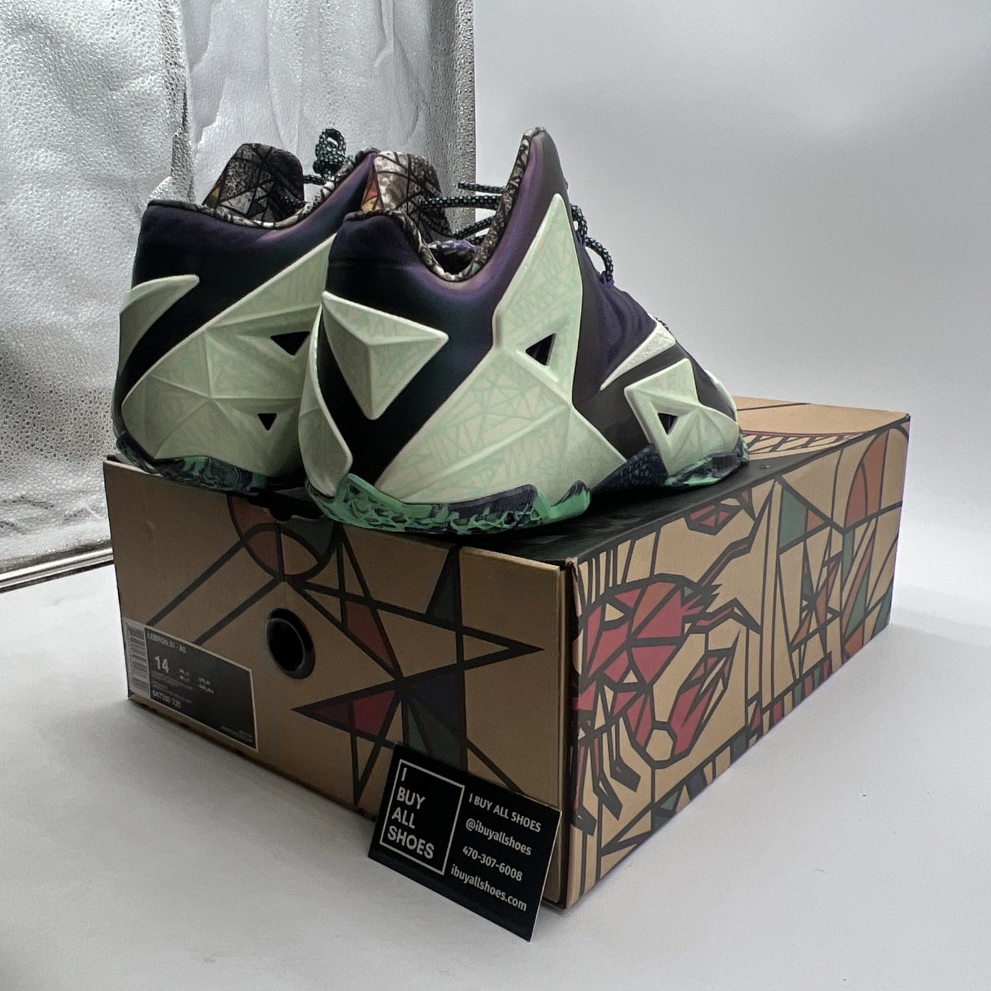 Size 14 - Nike LeBron 11 All Star - Gator King (647780-735)