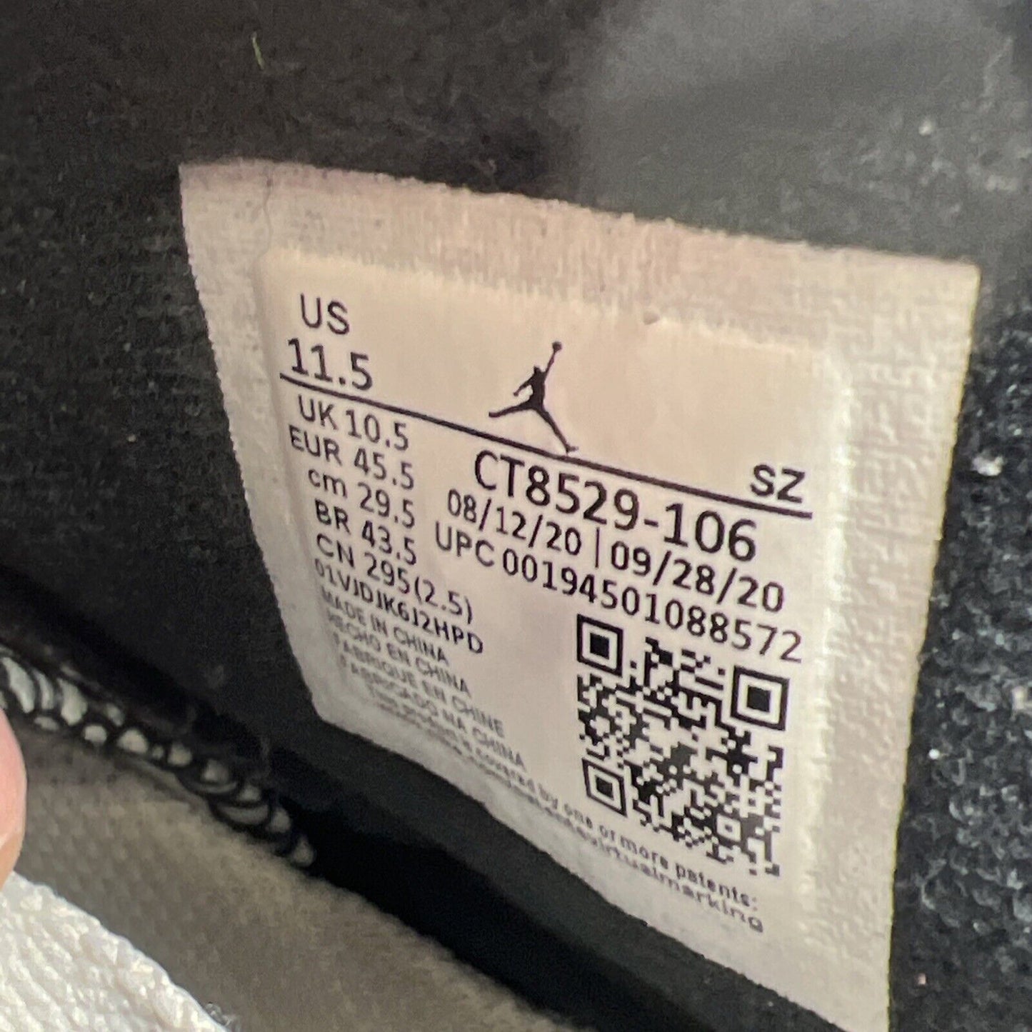 Size 11.5 - Air Jordan 6 Retro OG Mid Carmine (CT8529-106)