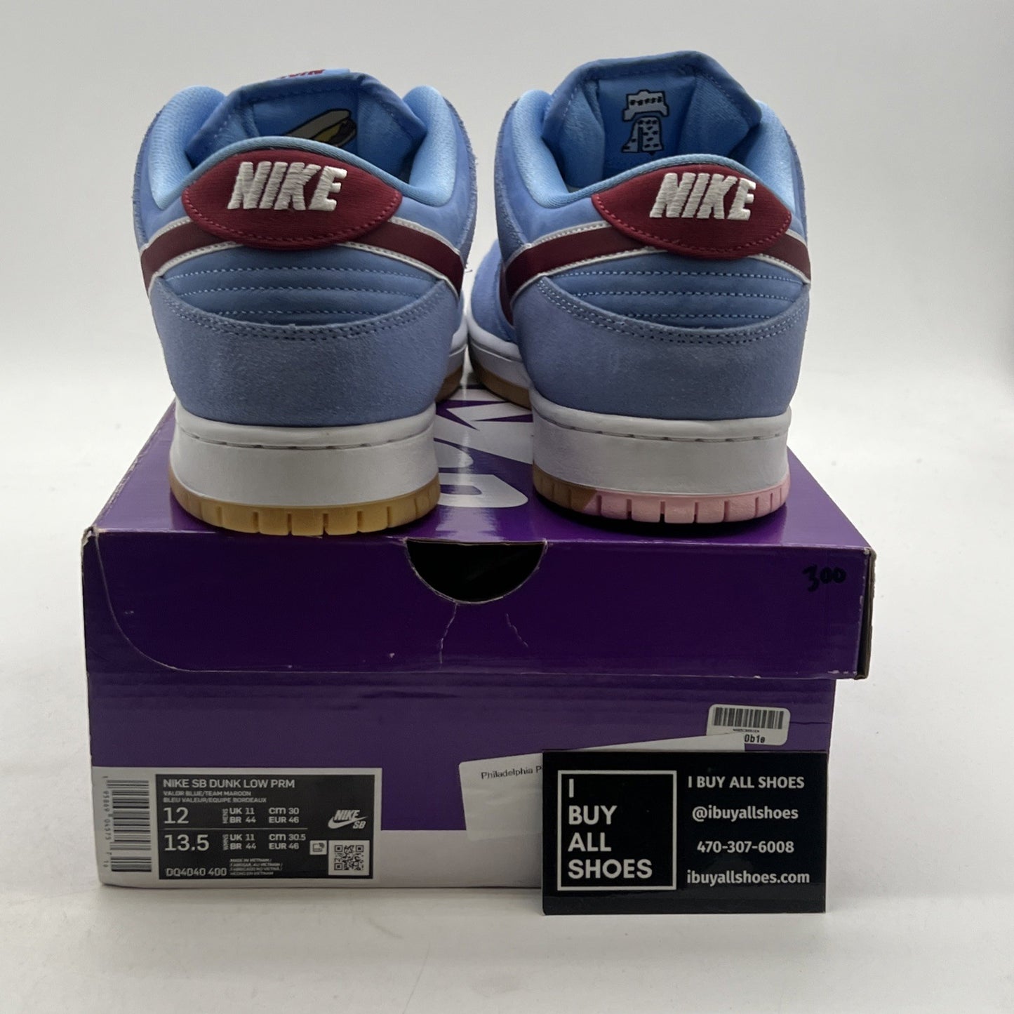 Size 12 - Nike SB Dunk Low Premium Philadelphia Phillies (DQ4040-400)