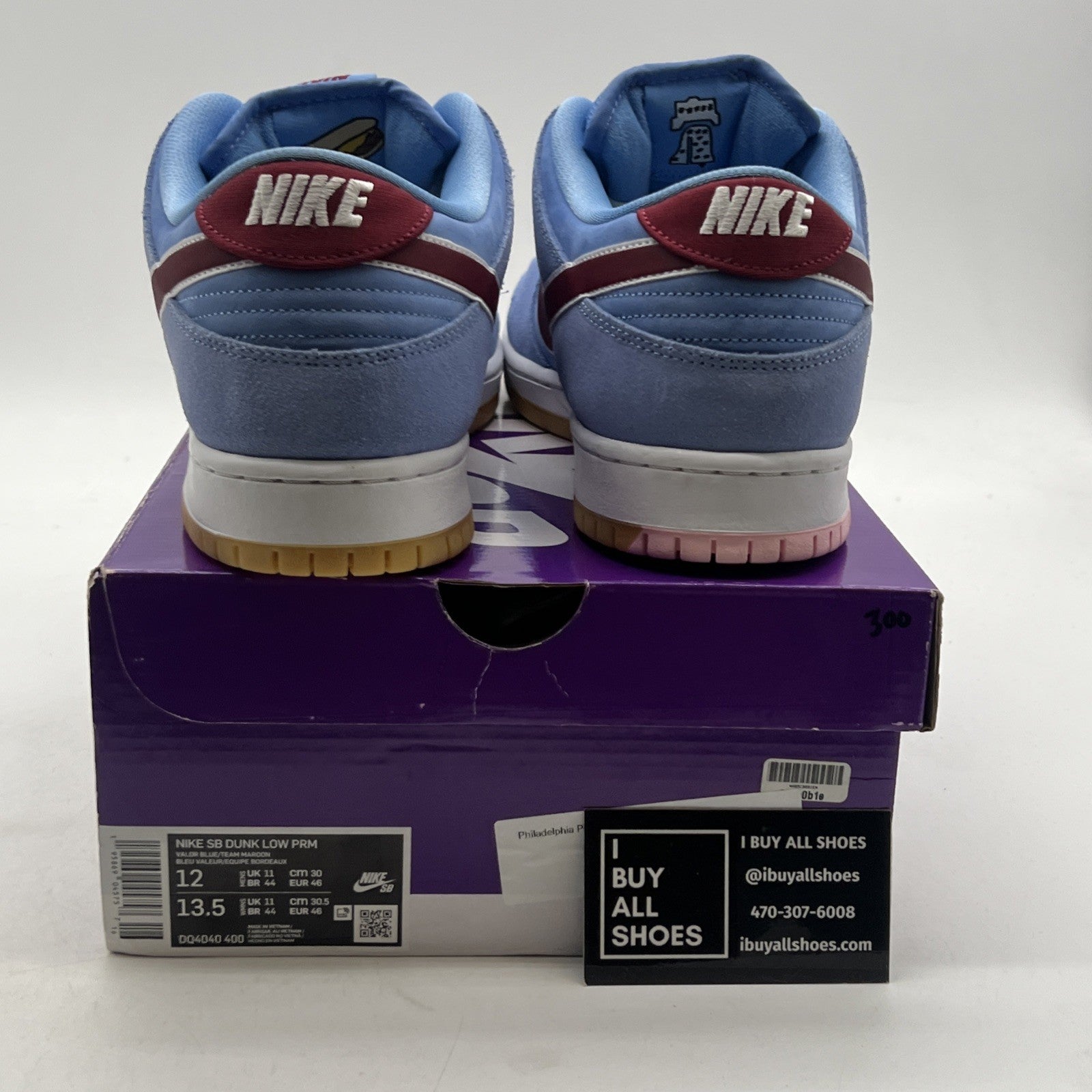 Size 12 - Nike SB Dunk Low Premium Philadelphia Phillies (DQ4040-400)