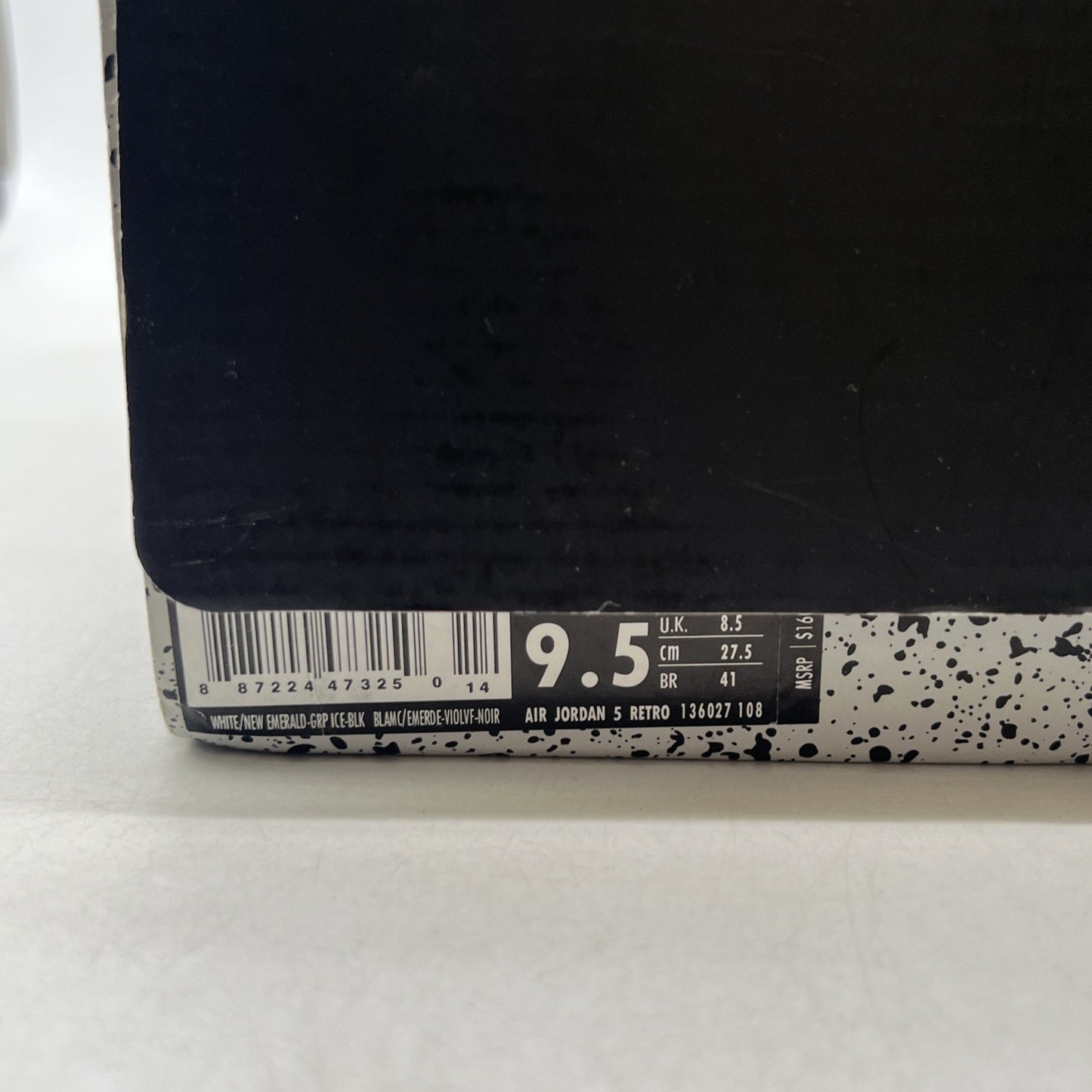Size 9.5 - Air Jordan 5 Retro Grape 2013 (136027-108)
