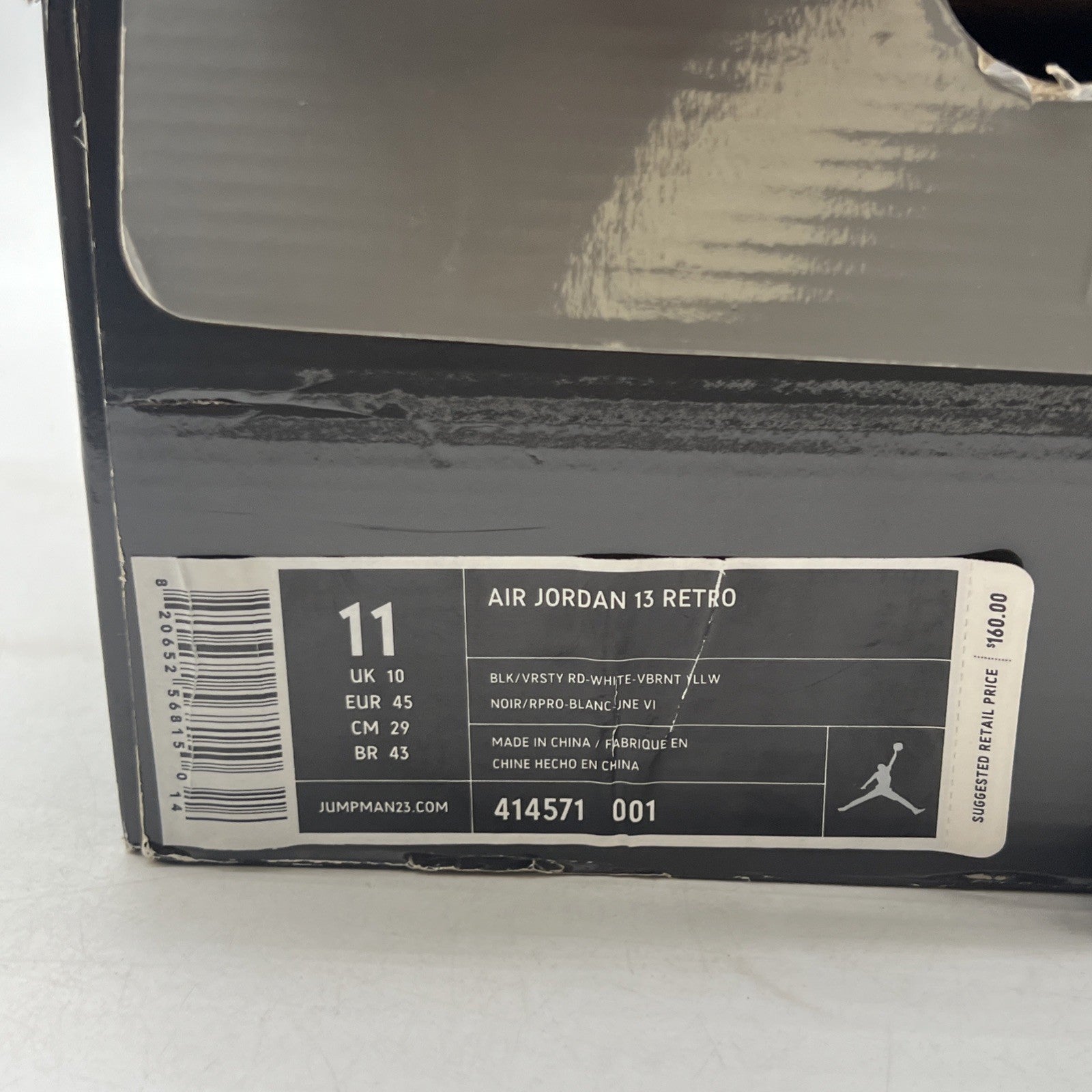 Size 11 - Air Jordan 13 Retro 2011 Playoff (414571-001)