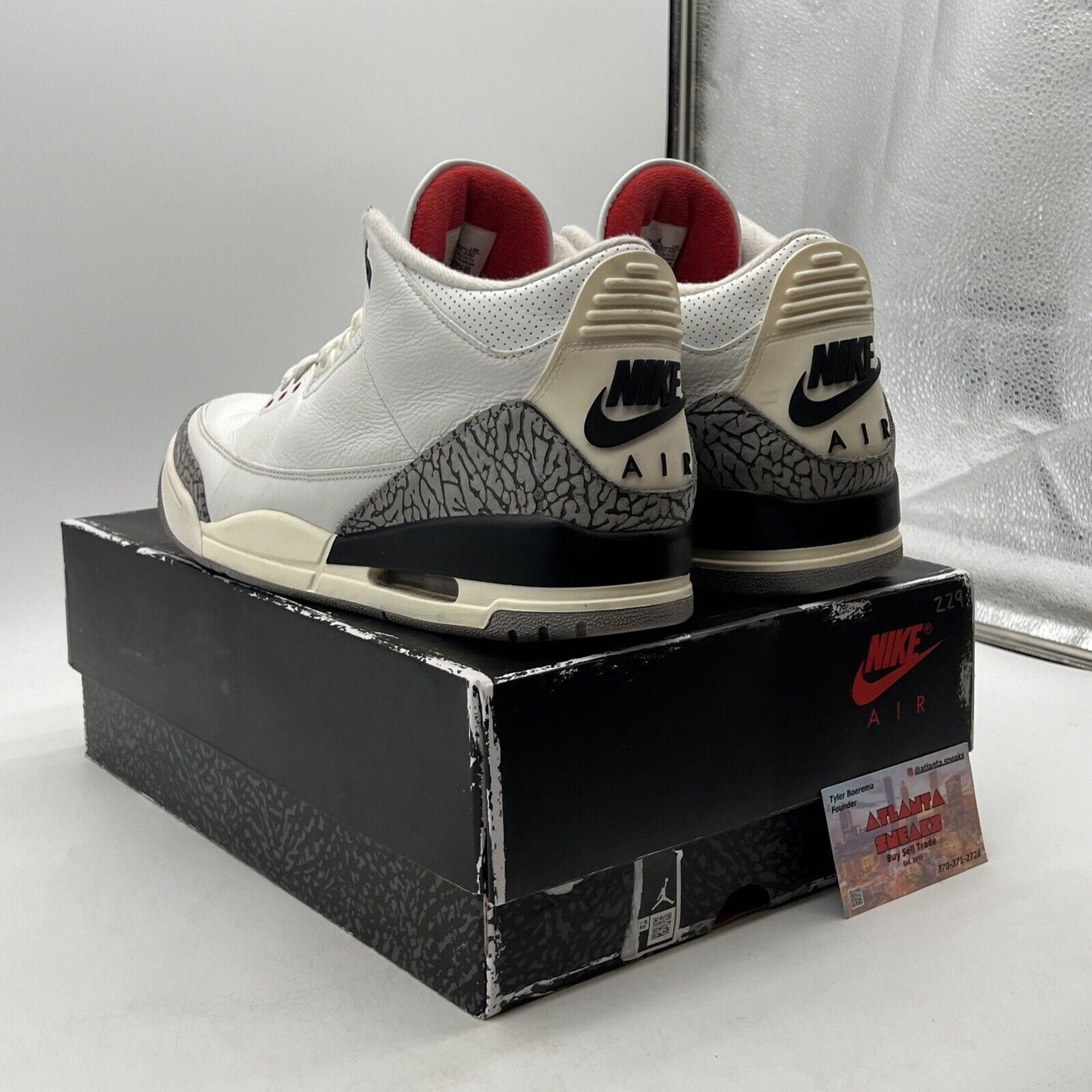 Size 12.5 - Jordan 3 Retro Mid White Cement Reimagined (DN3707-100)