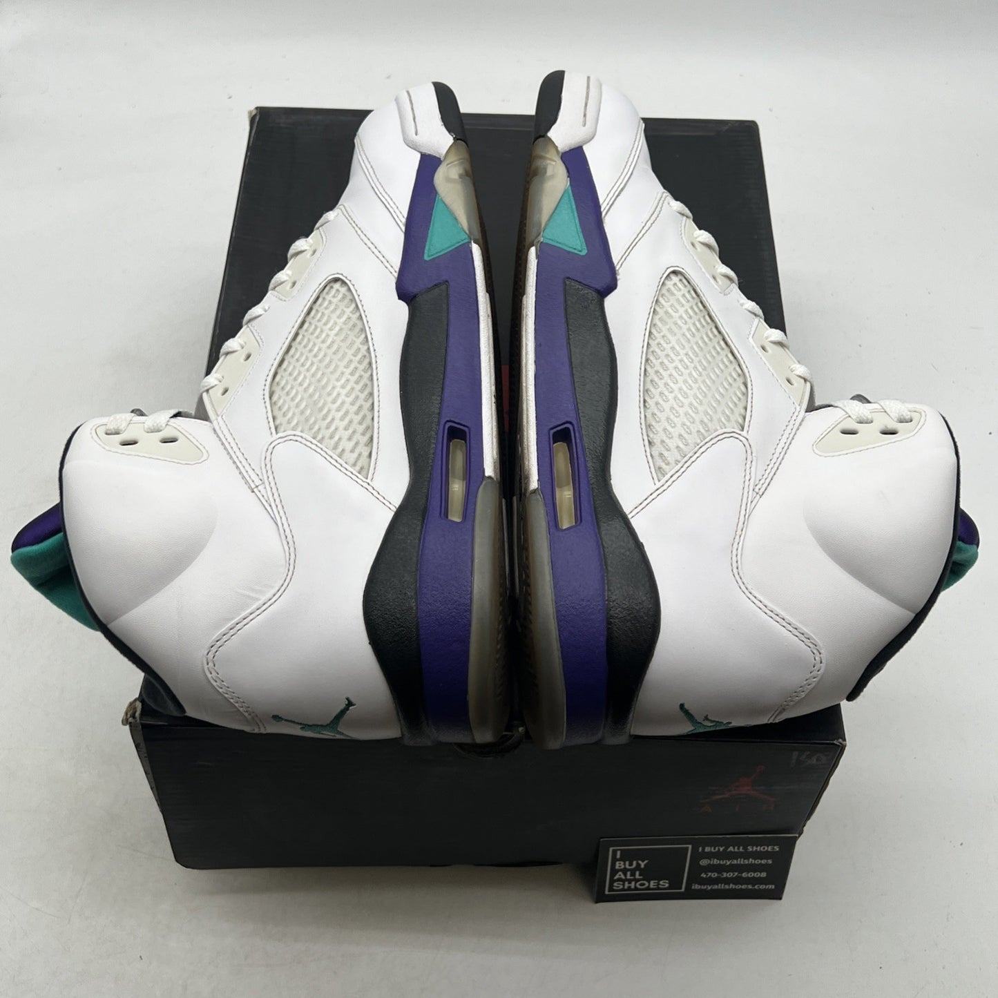 Size 13 - Air Jordan 5 Retro Grape 2013 (136027-108)