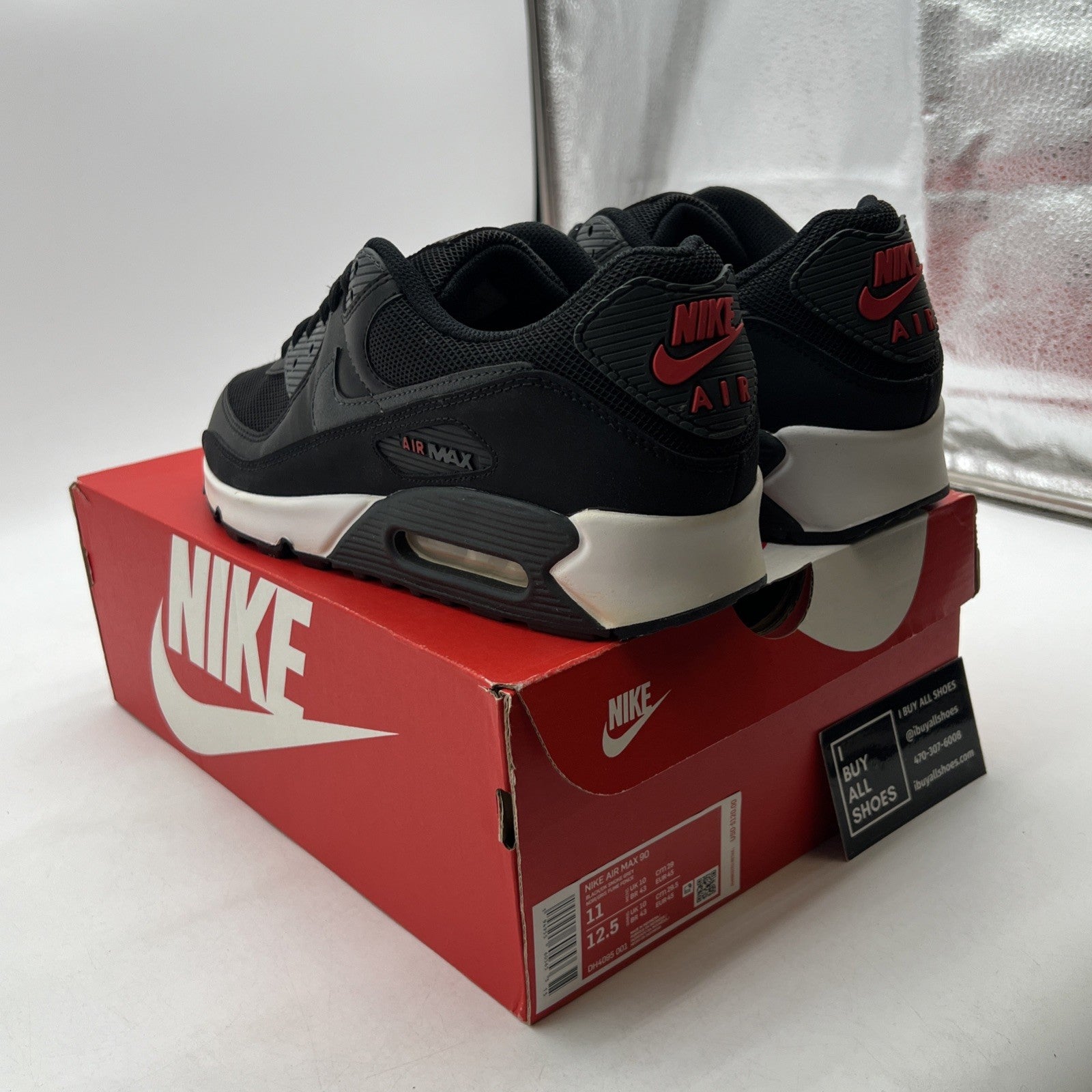 Size 11 - Nike Air Max 90 Bred - (DH4095-001)