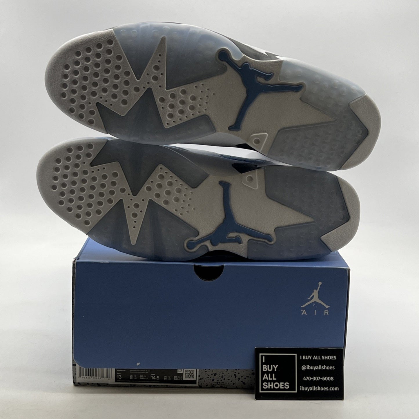 Size 13 - Air Jordan 6 Retro Mid UNC Home (CT8529-410)