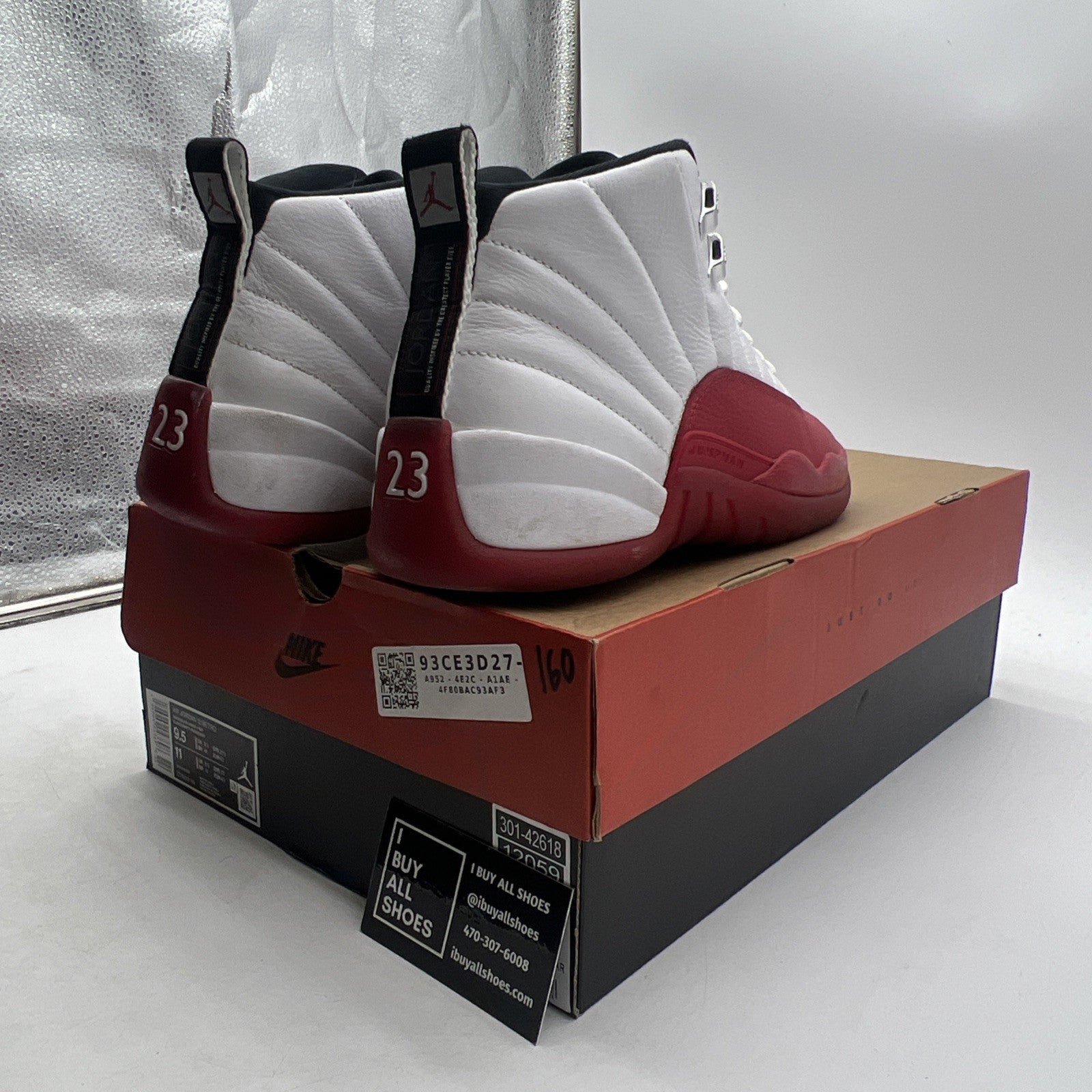 Size 9.5 - Air Jordan 12 Retro 2023 Mid Cherry (CT8013-116)