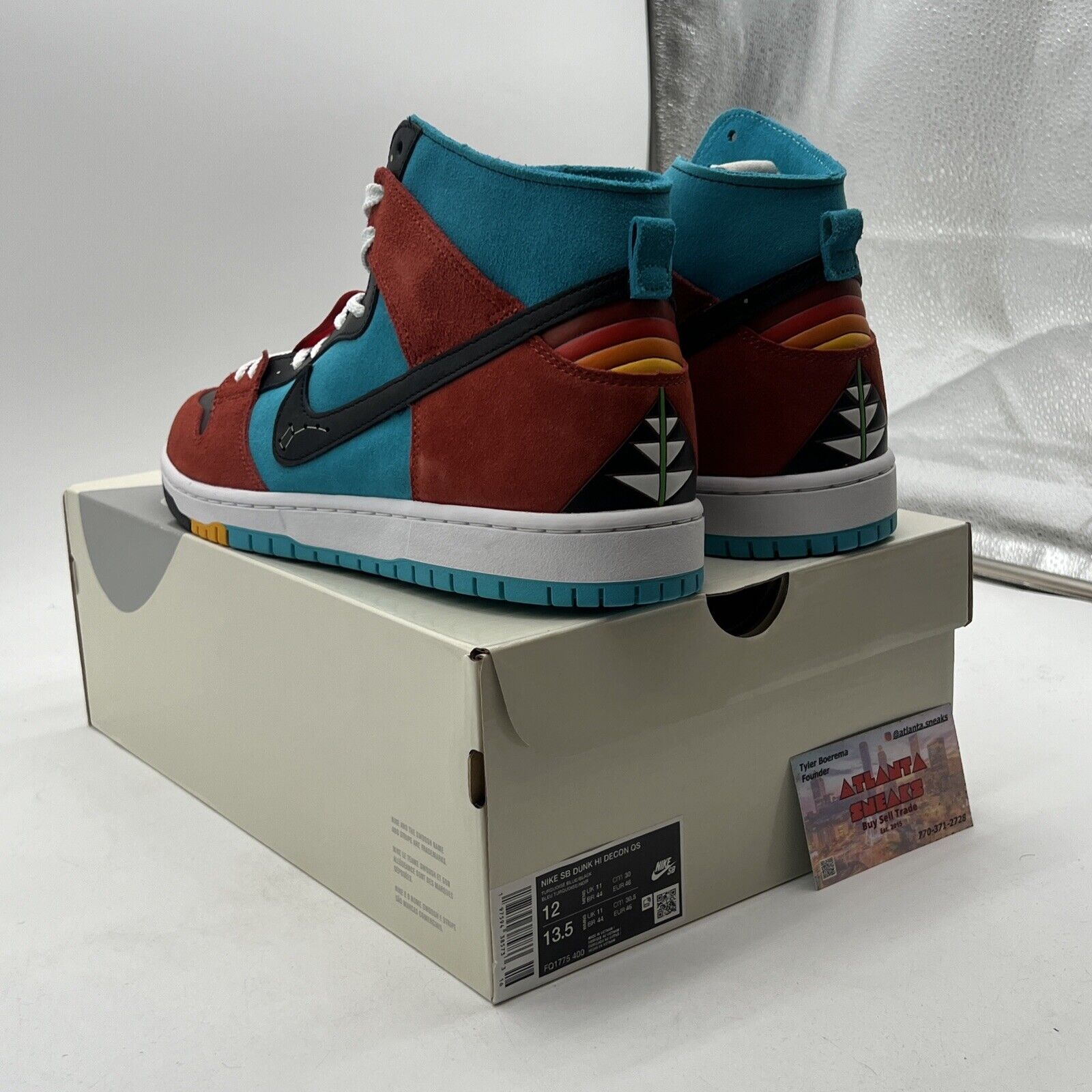 Size 12 - Nike Di’orr Greenwood x Dunk SB High Navajo Arts (FQ1775-400)
