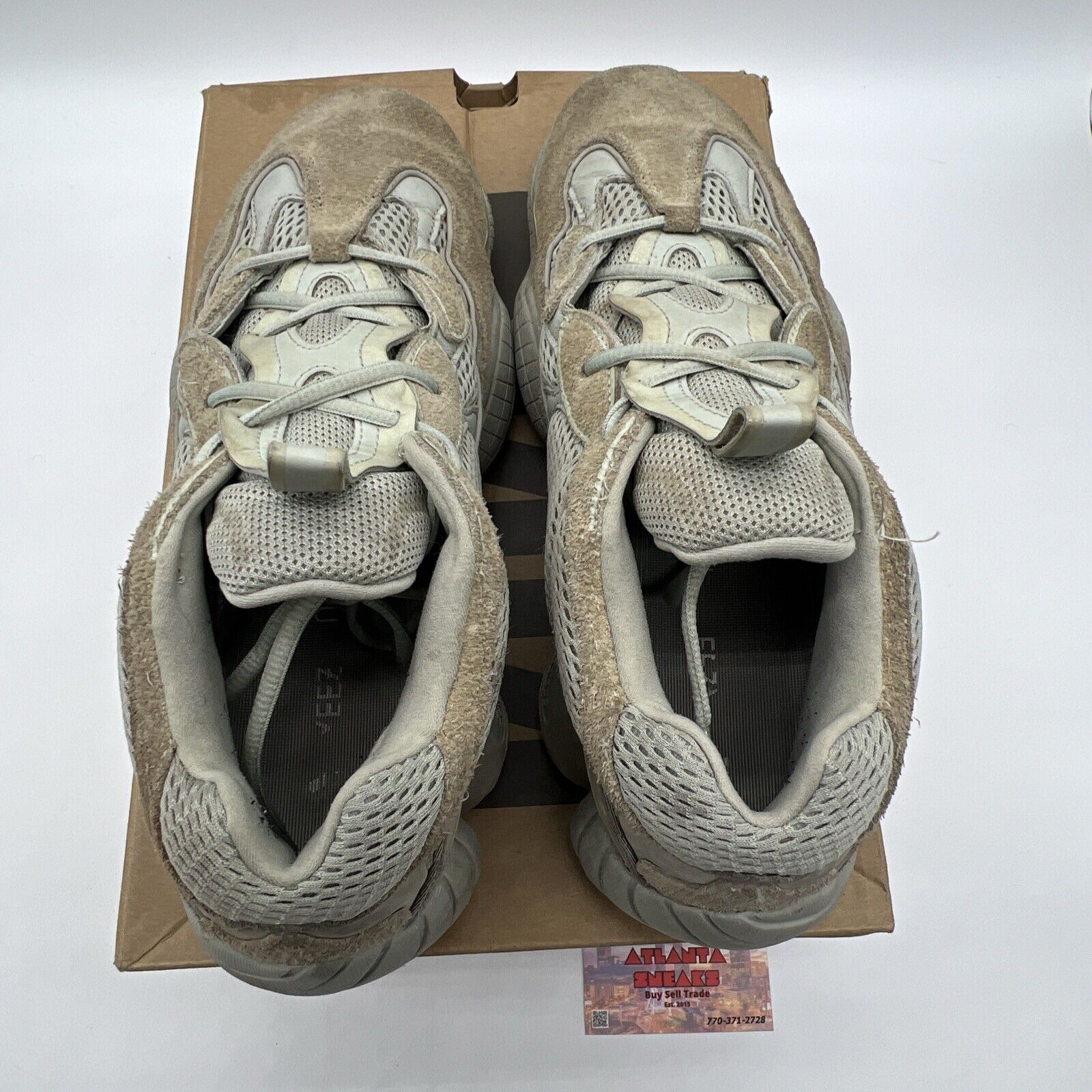 Size 12 - adidas Yeezy 500 Salt Suede (EE7287)