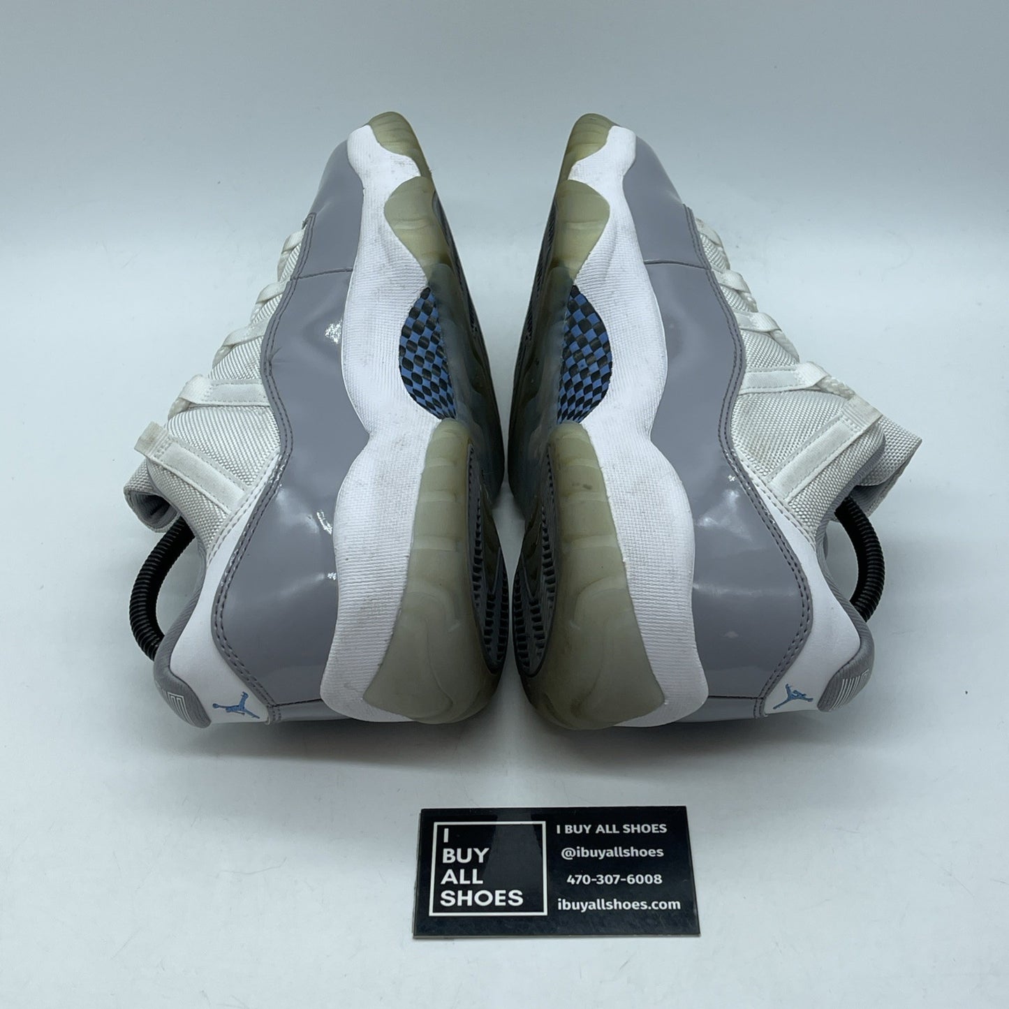 Size 9.5 - Air Jordan 11 Retro Low Cement Grey White Leather (AV2187-140)