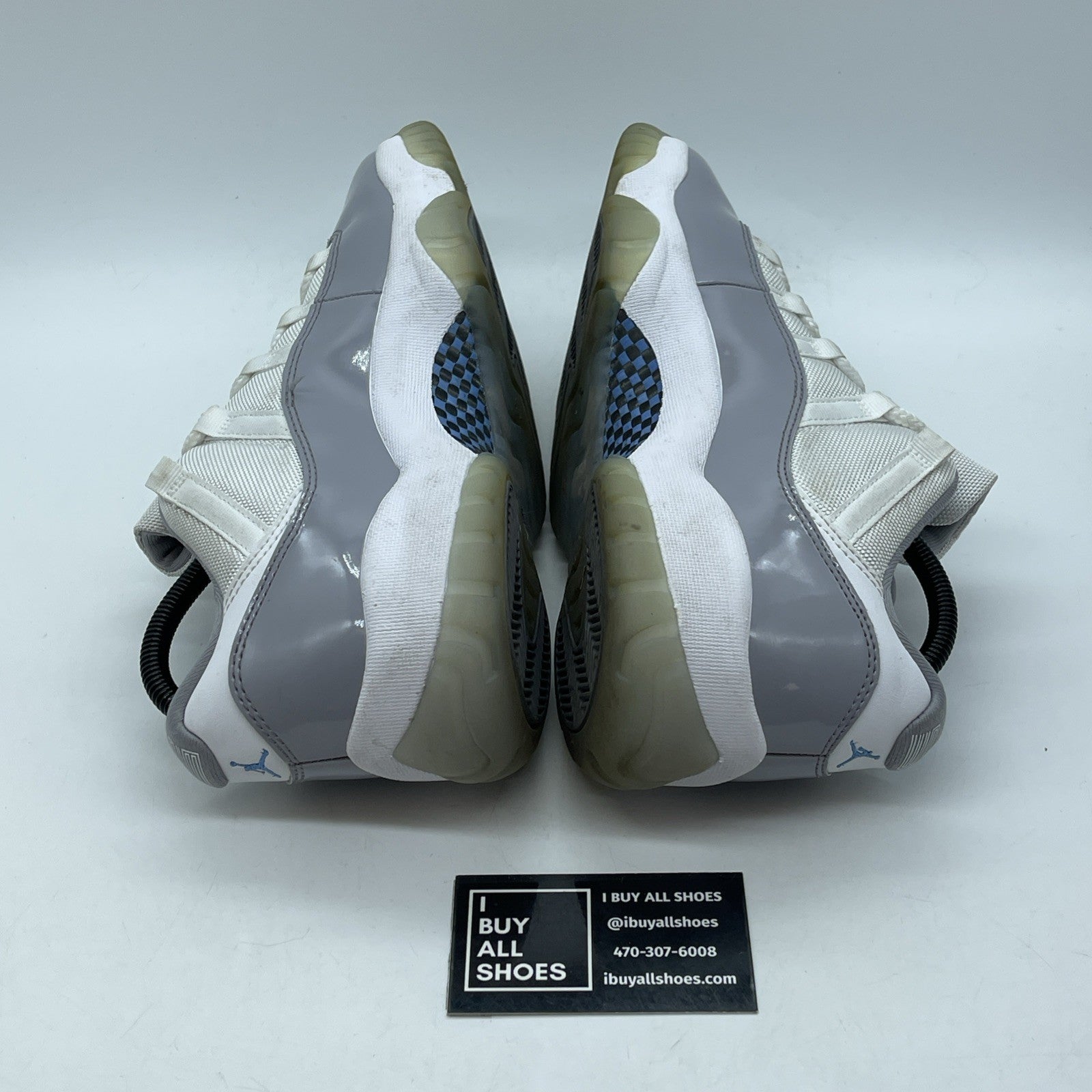 Size 9.5 - Air Jordan 11 Retro Low Cement Grey White Leather (AV2187-140)