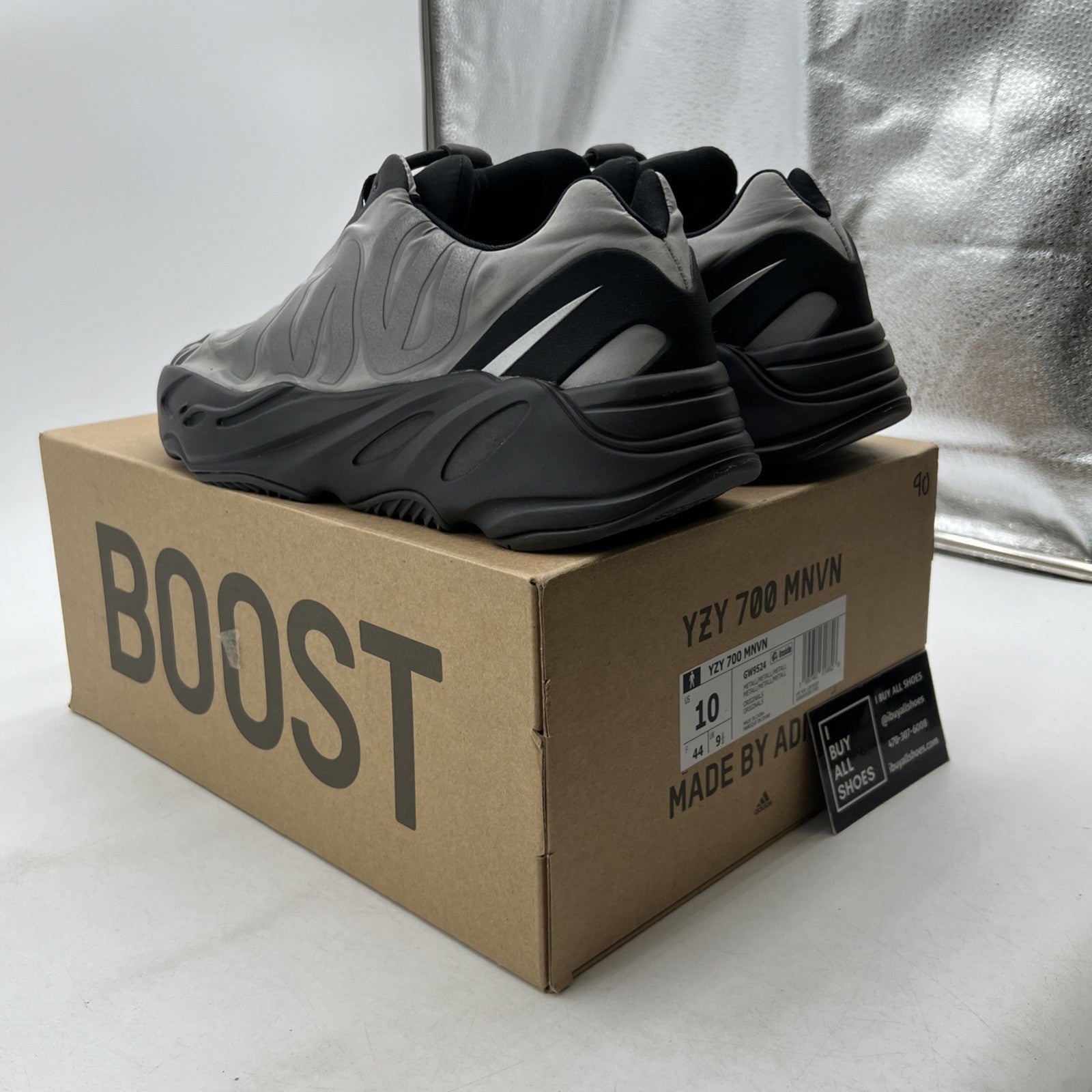 Size 10 - adidas Yeezy Boost 700 MNVN Metallic (GW9524)