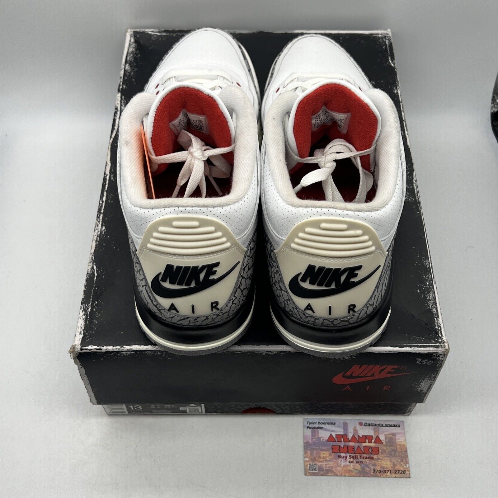 Size 13 - Jordan 3 Retro Mid White Cement Reimagined White Red Black DN3707-100