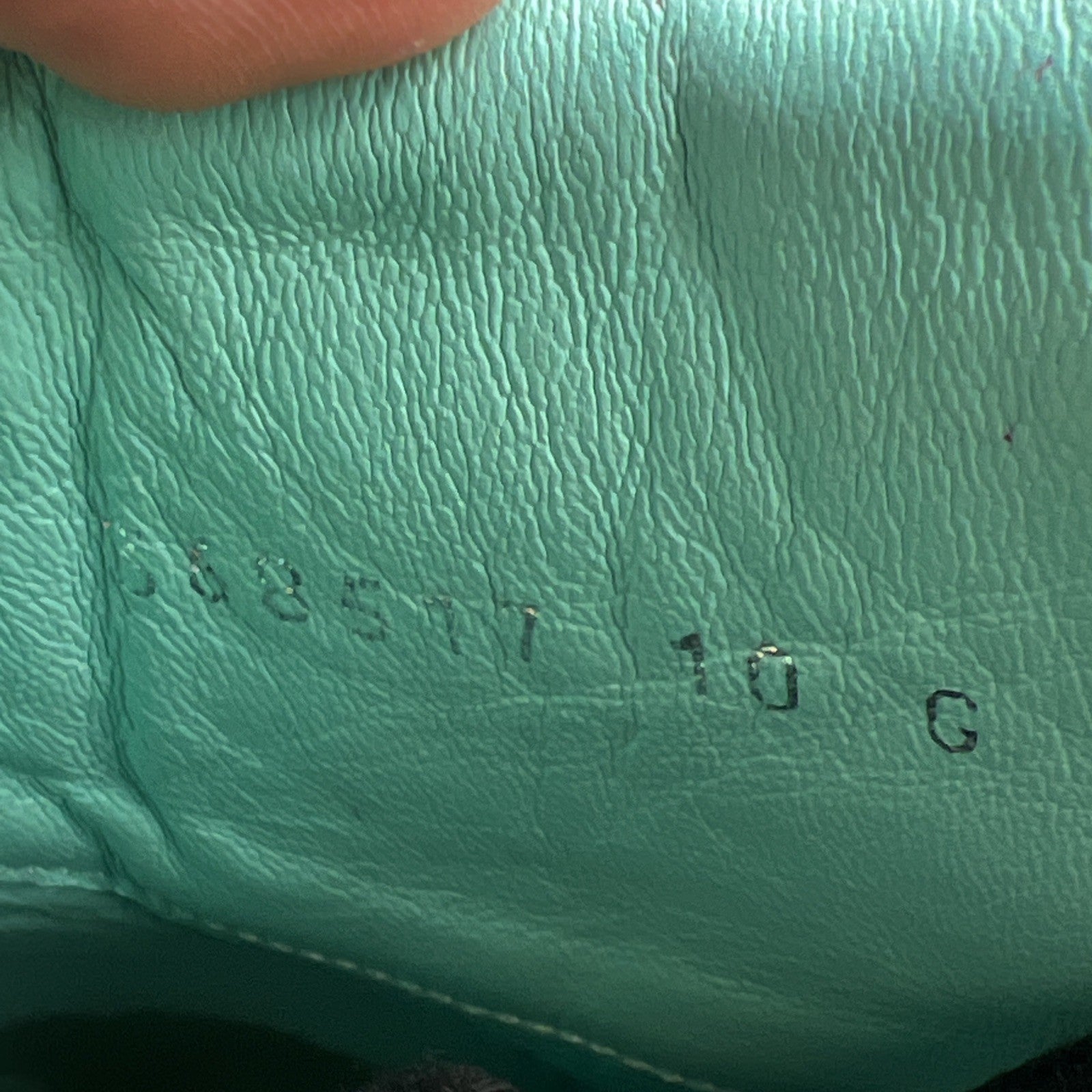 Size 10G - Gucci High-Top Leather (368517-AYOZ0-1000)