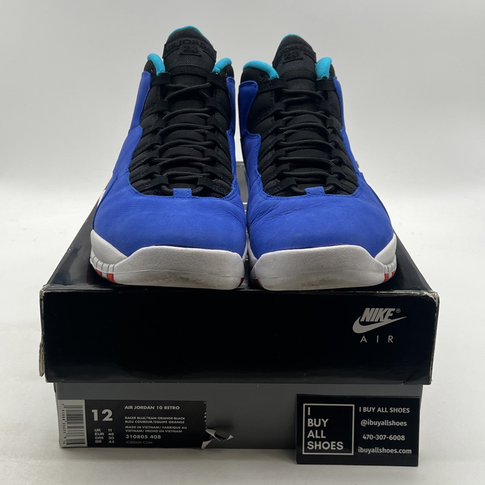 Size 12 - Air Jordan 10 Retro Tinker (310805-408)