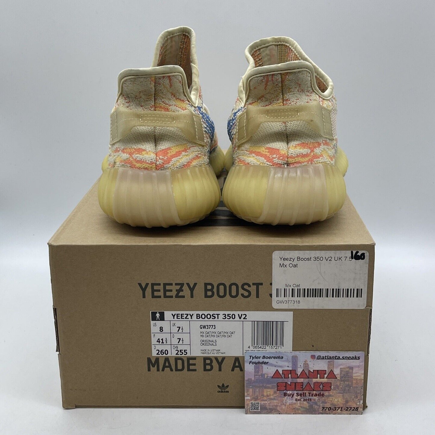 Size 8 - adidas Yeezy Boost 350 V2 Low MX Oat Yellow Orange Suede (GW3773)