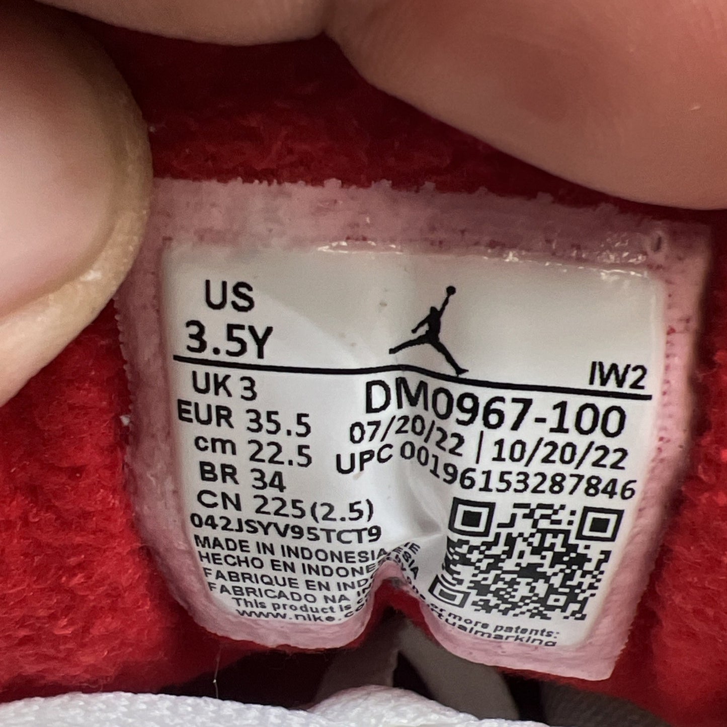 Size 3.5 - Air Jordan 3 Retro Mid White Cement Reimagined (DM0967-100)
