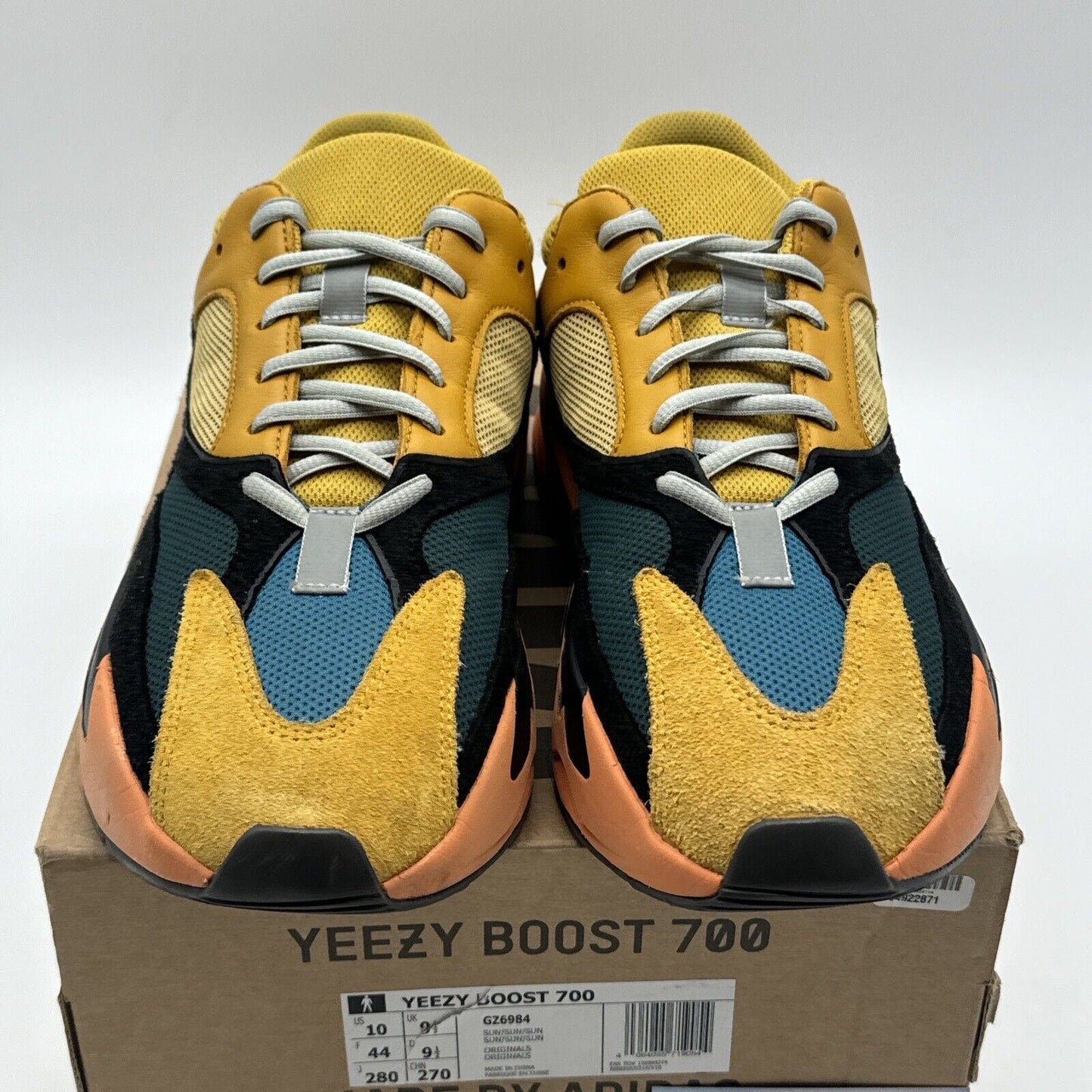 Size 10 - Yeezy Boost 700 Sun Orange Yellow Bright Fun Colors Boost Kanye Westtt